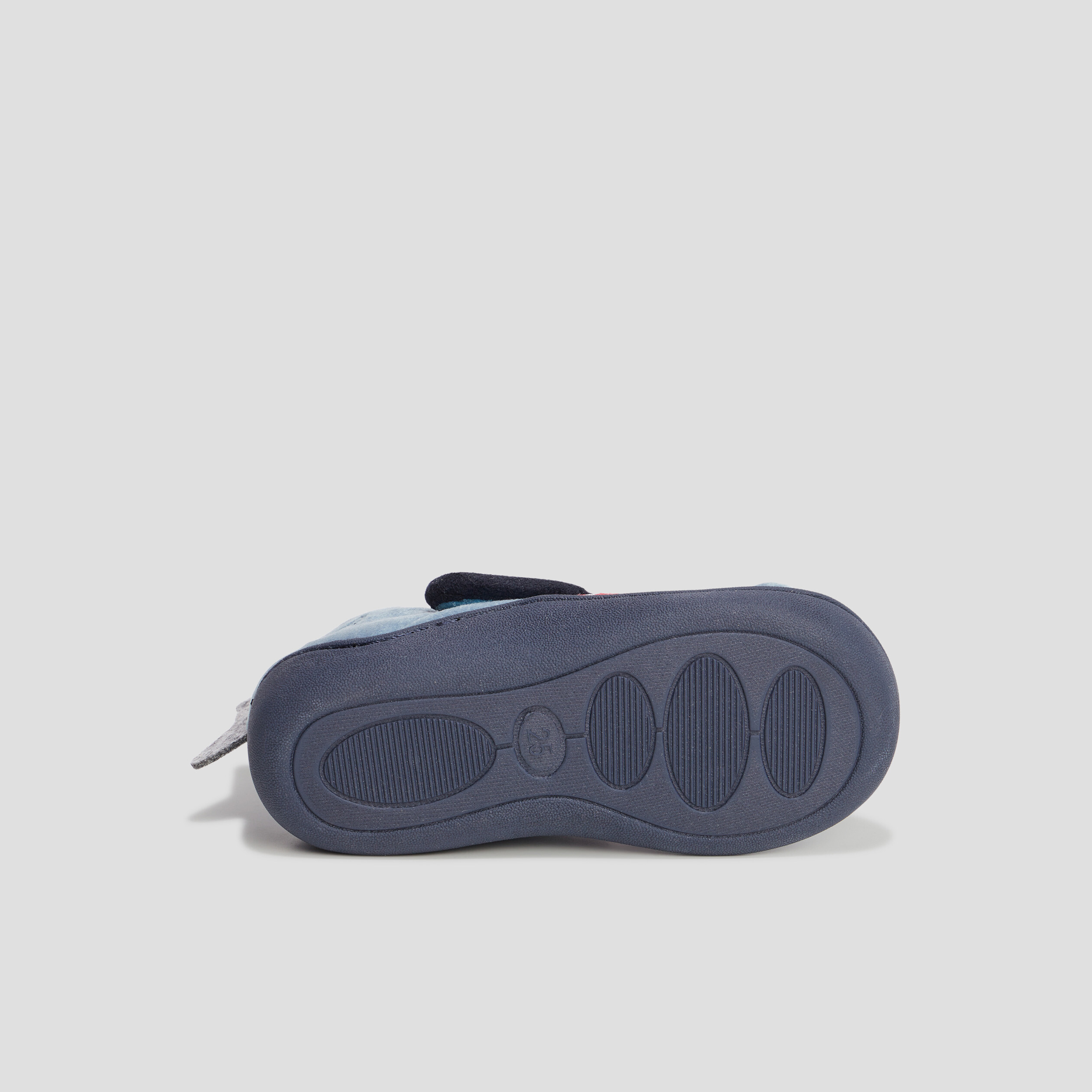 Chaussons sans gêne gris garçon | La Halle