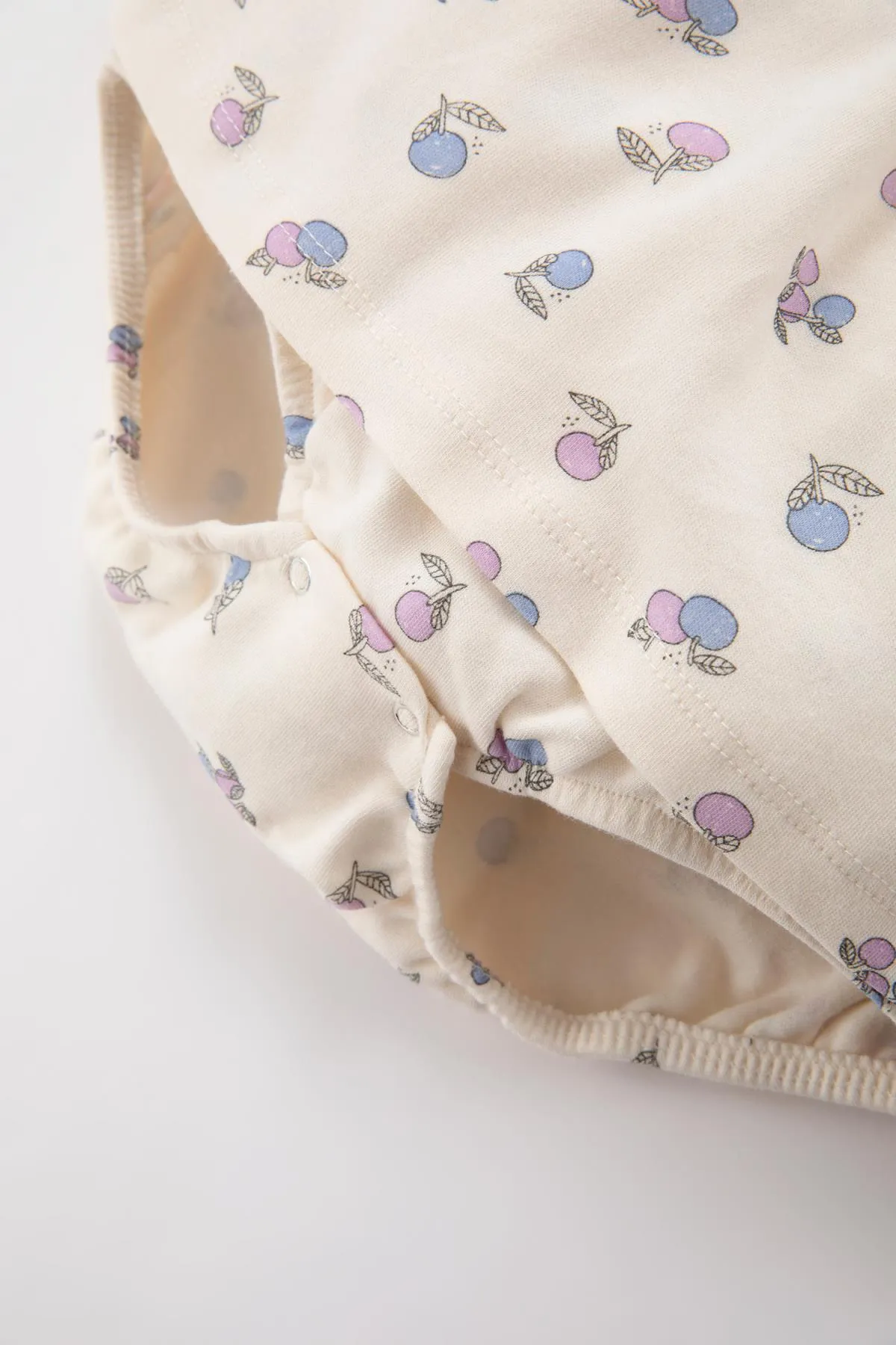 DeFacto  Gemusterter Langarm-Overall für Babys, Mädchen, Strumpfhosen, 2-teiliger Overall