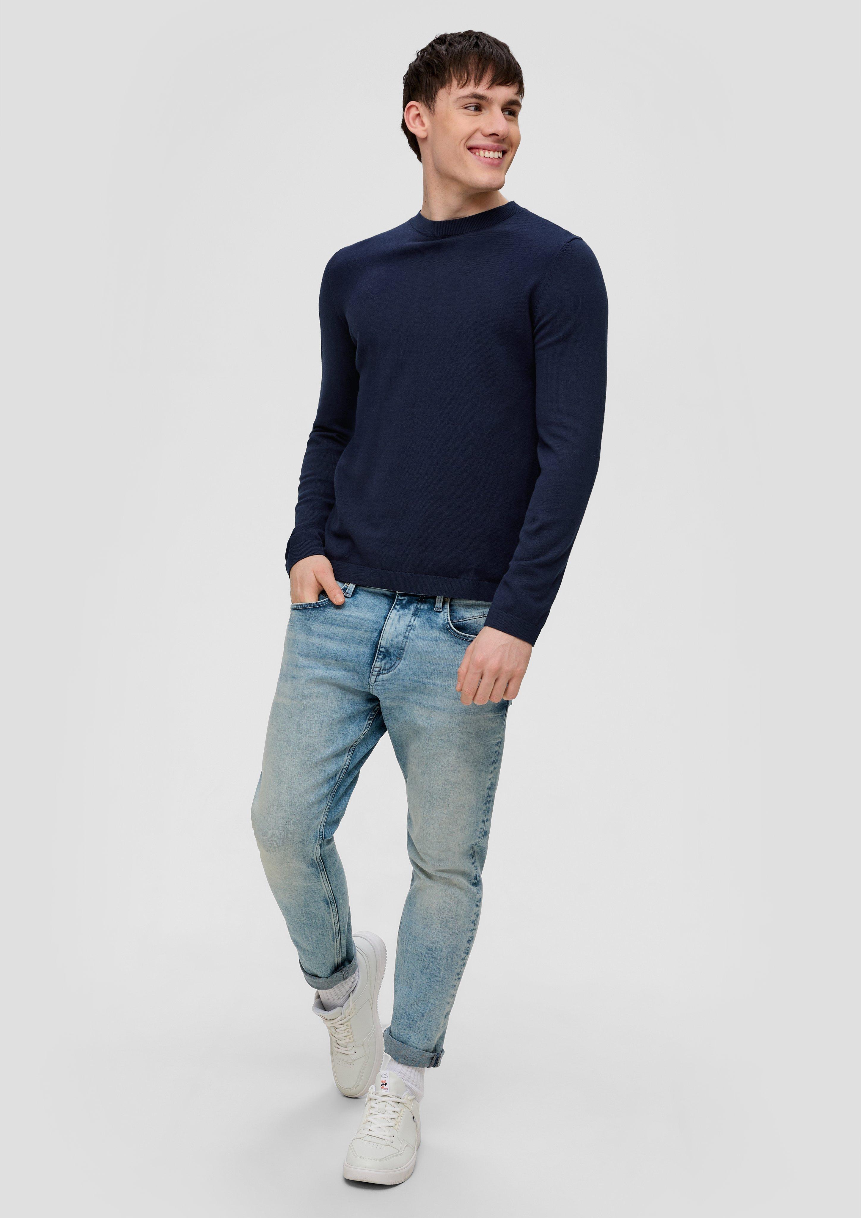 Strickpullover mit Crewneck  2141220-5884
