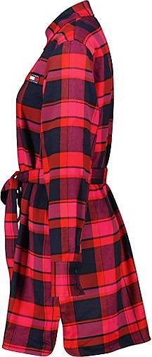 TOMMY-JEANS Damen Kleid CHECK