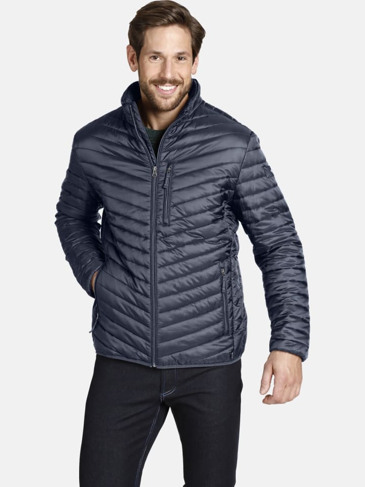 Jan Vanderstorm Steppjacke DANKRAD in blau günstig kaufen