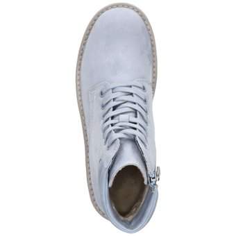 Marco Tozzi Schnür Boots in blau