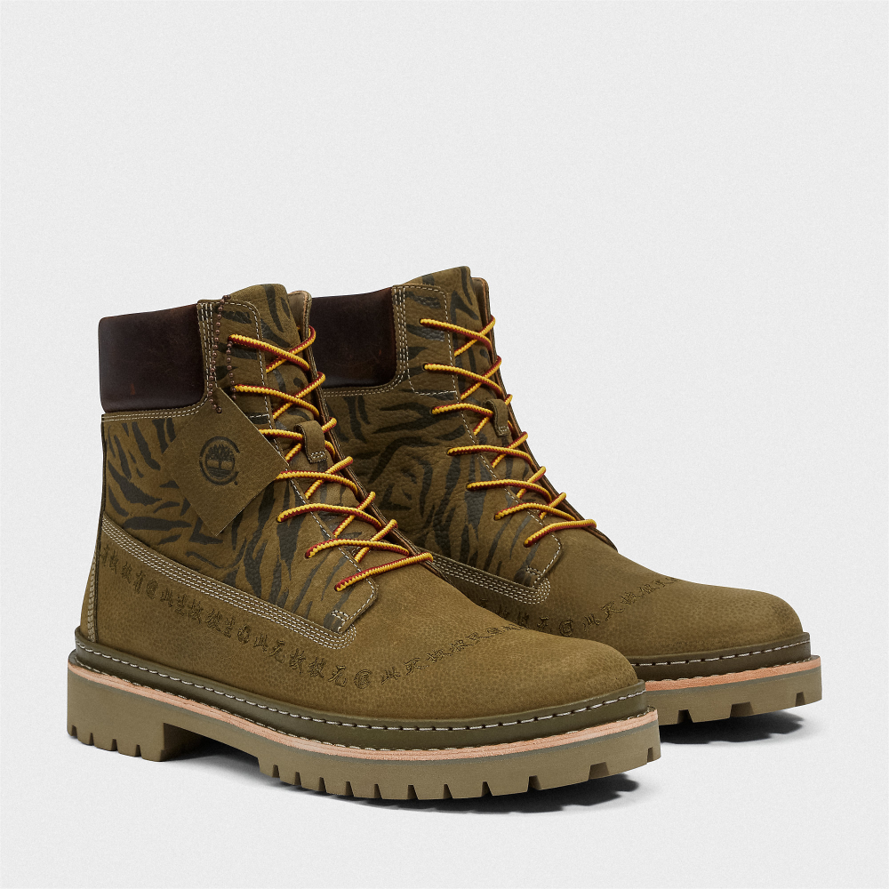Timberland X Clot 6 inch boot TB0A66JKA581 / grün