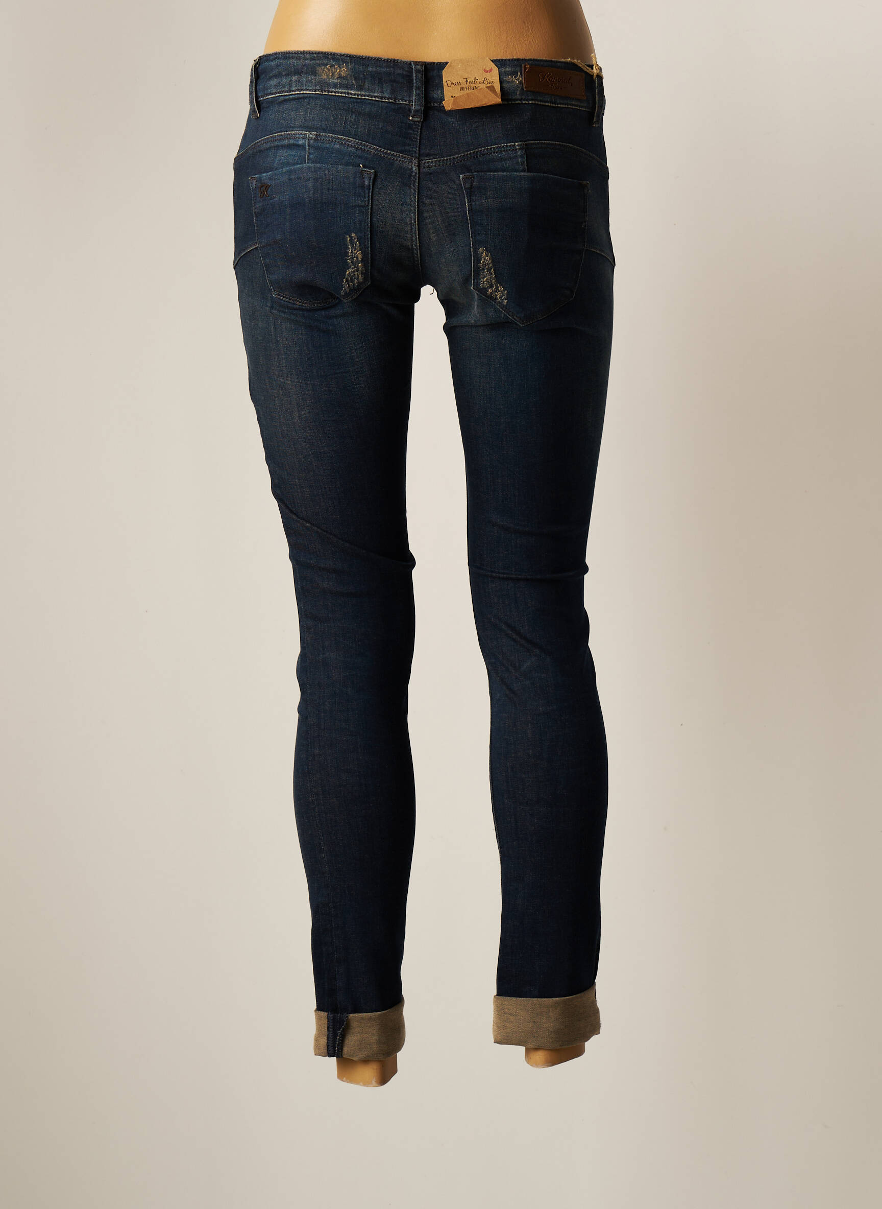 Kaporal Jeans Skinny Femme couleur bleu