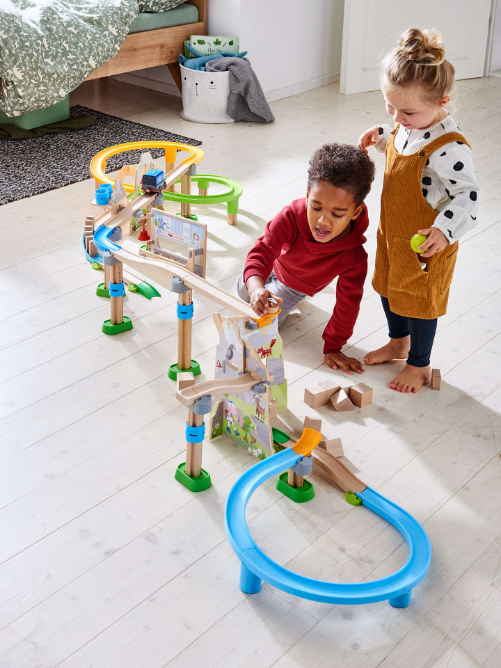 Haba Kugelbahn Kullerbü – Meister-Spielbahn Bergabenteuer in mehrfarbig günstig kaufen onesize