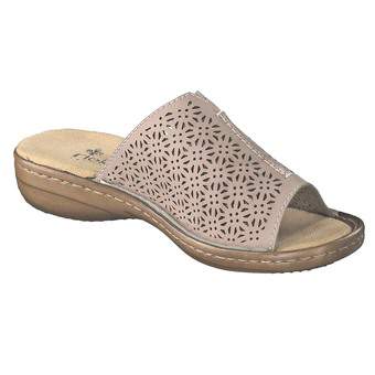 Rieker Pantolette in rosa