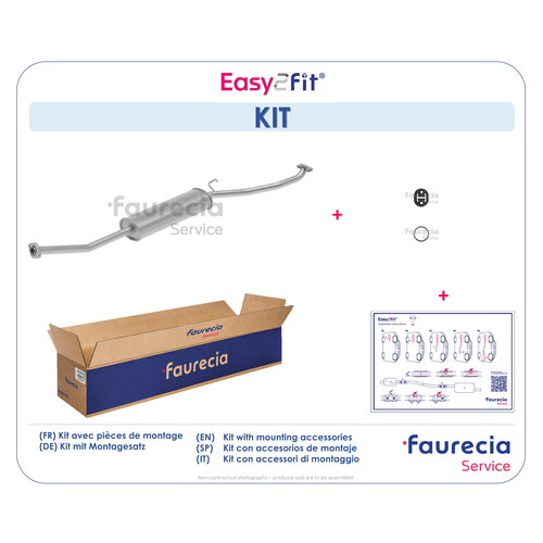 FAURECIA VORSCHALLDAEMPFER FS53381 - ATU