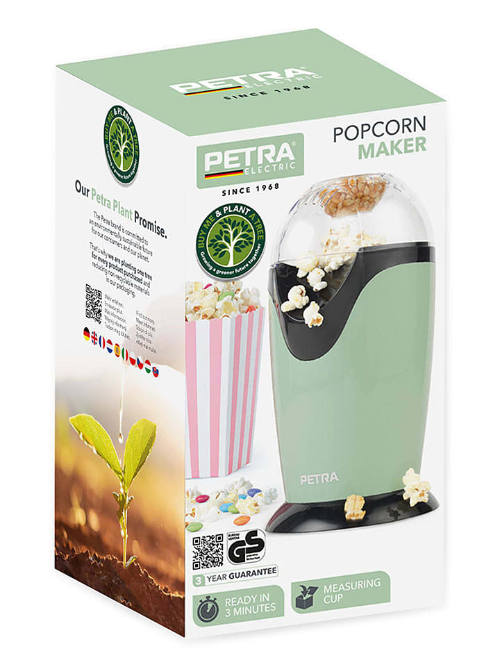 Petra Popcornmaschine in Grün günstig kaufen onesize