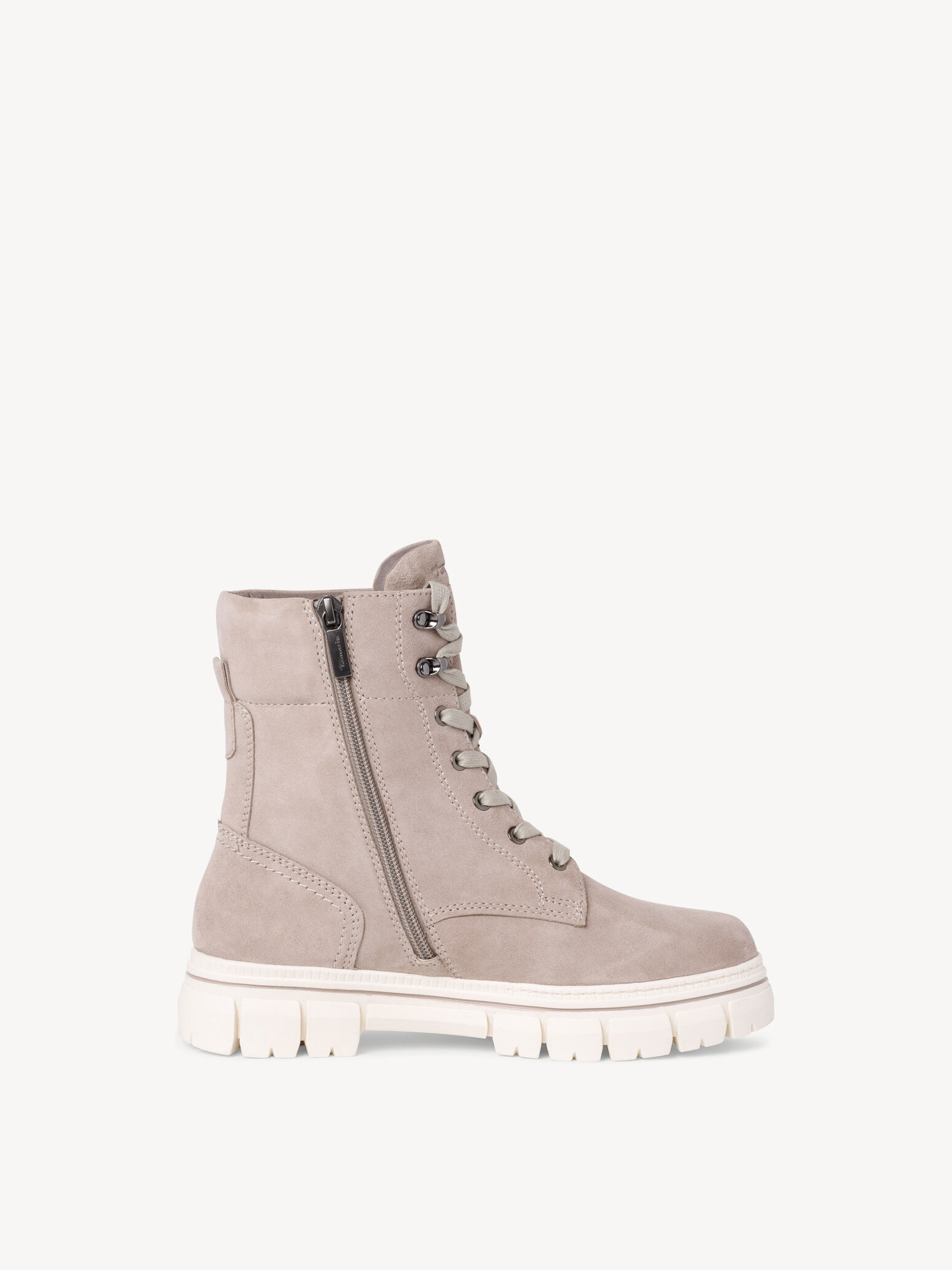 Bottine en cuir - marron