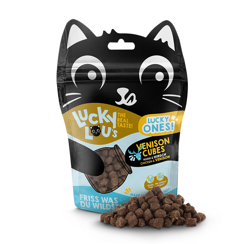 Lucky Lou Snacks Lucky Lou Lucky Ones Cubes 8x80g Hirsch & Huhn