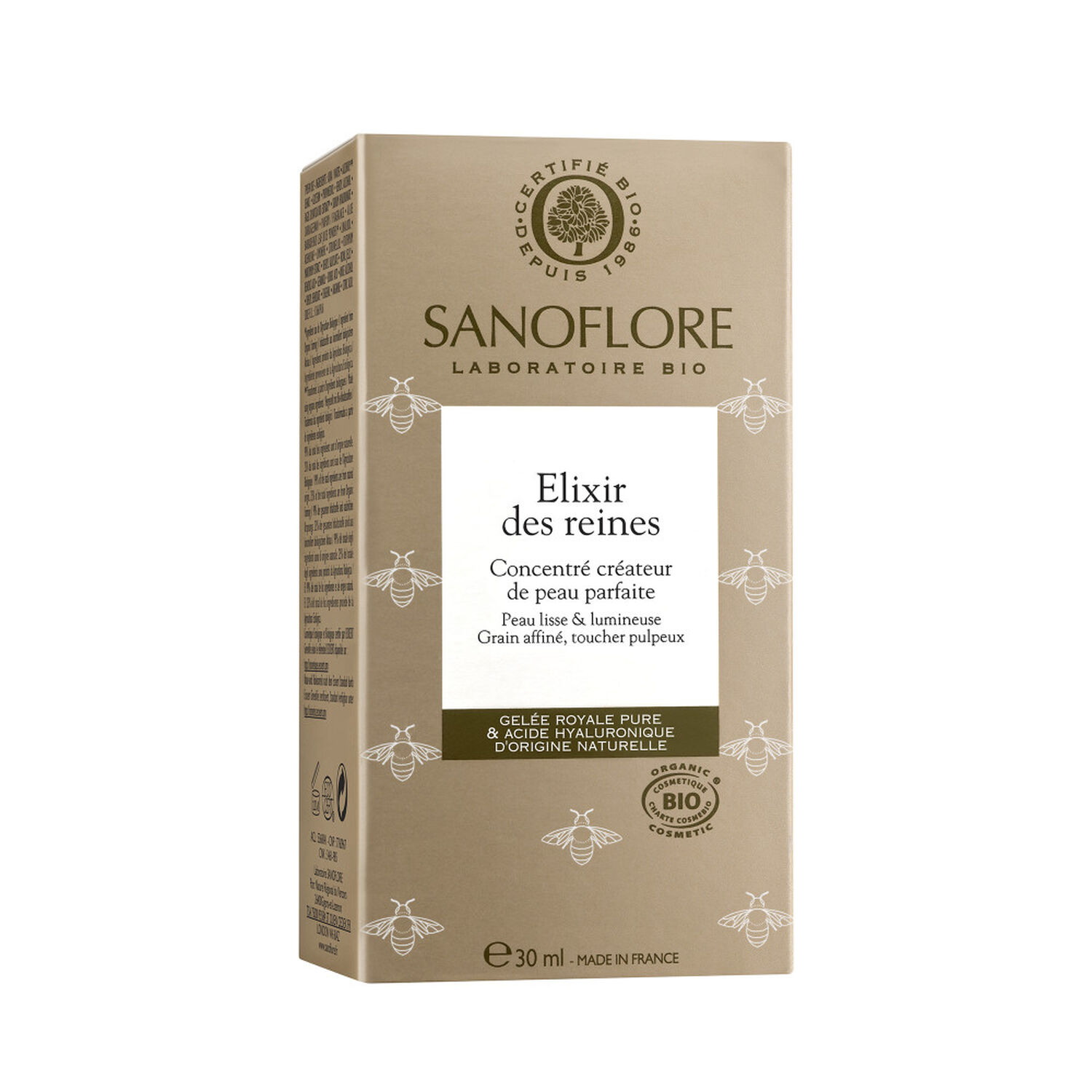 Sanoflore Elixir Des Reines Concentré Créateur de Peau Parfaite 30 ml