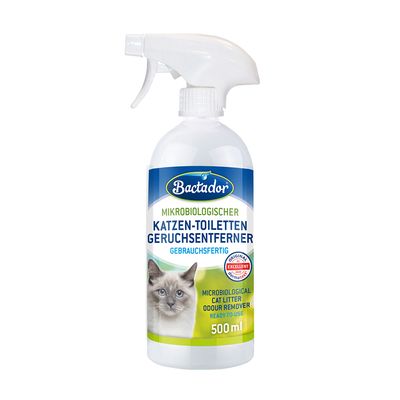 Bactador Katzen-Toiletten Geruchsentferner