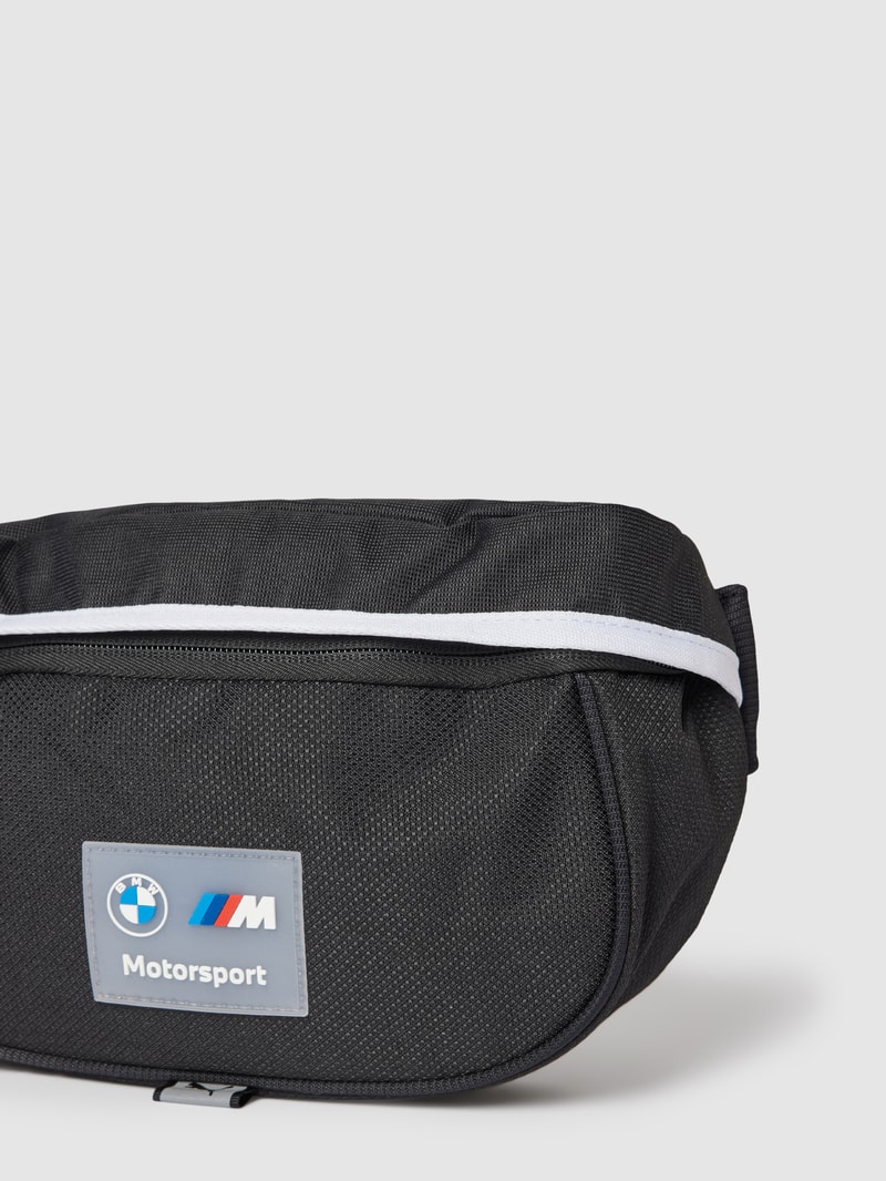 Bauchtasche mit Logo-Detail Modell 'BMW' in schwarz