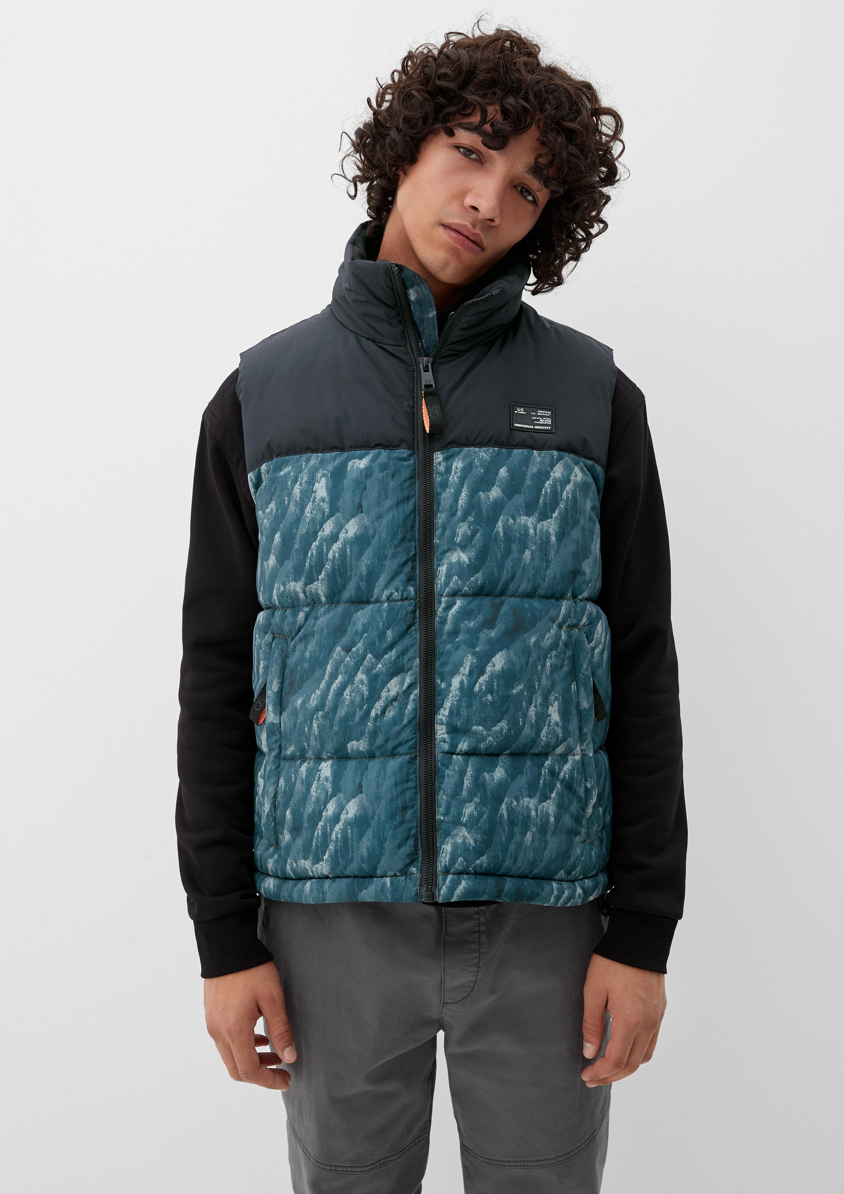 Warm wattierte Steppweste  2117456-79A0