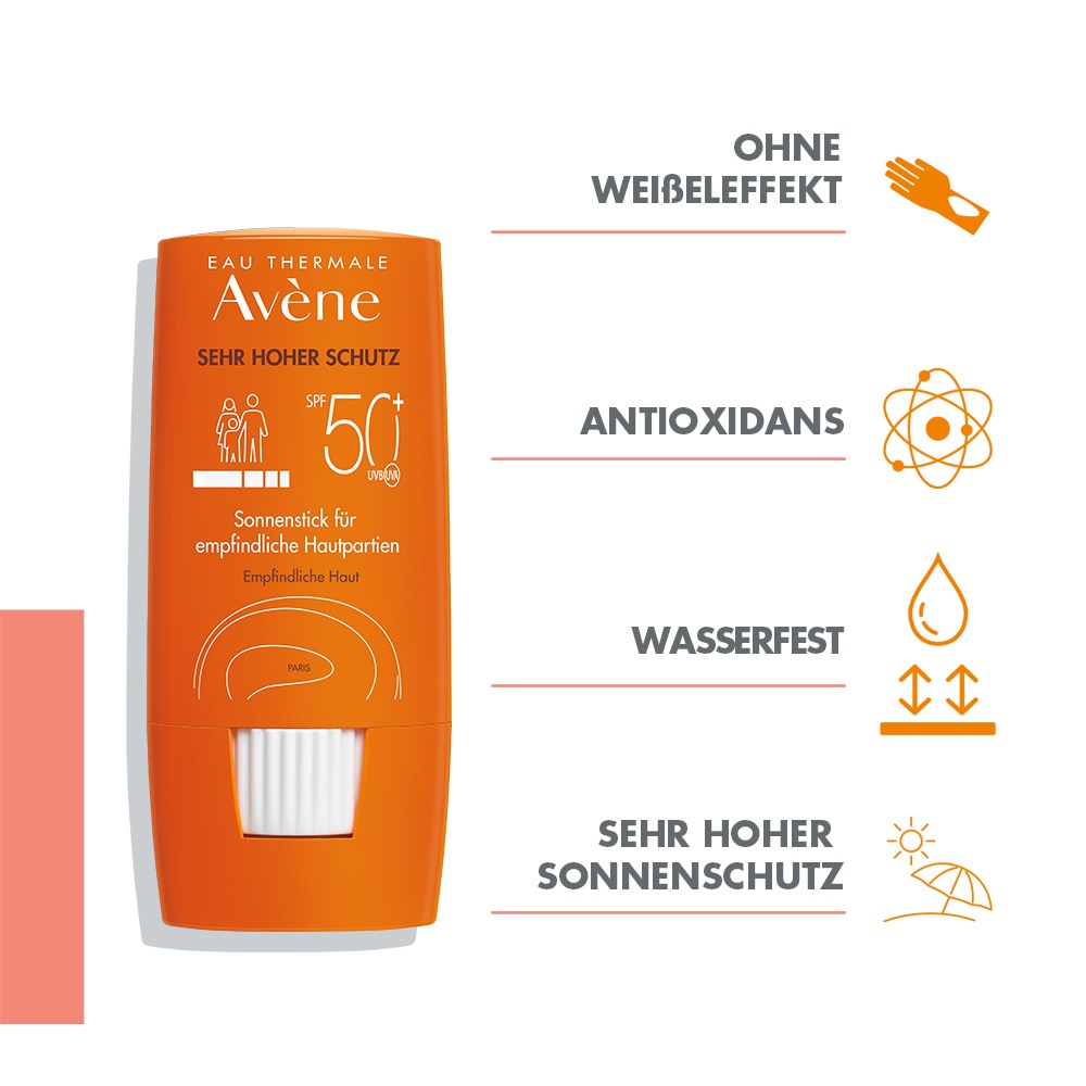 AVENE SunSitive Sonnenstick SPF 50+ empf.Hautp.