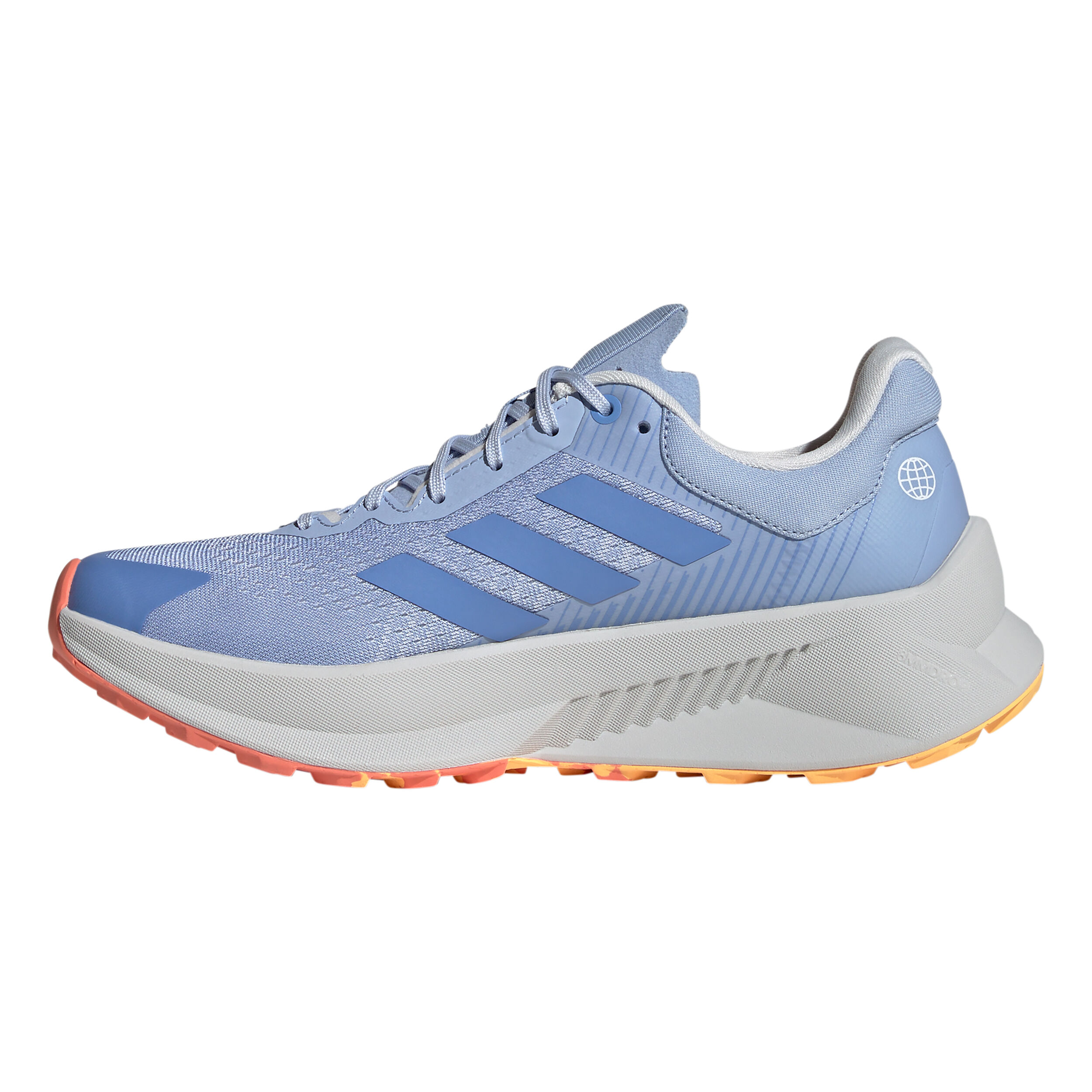 Terrex Soulstride Flow Trailschuh Damen - Flieder, Grau