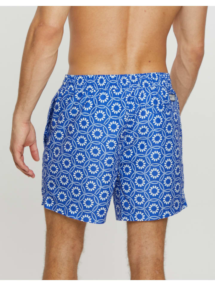 Threadbare Badehose THB Swim Short Lyme in blue günstig kaufen
