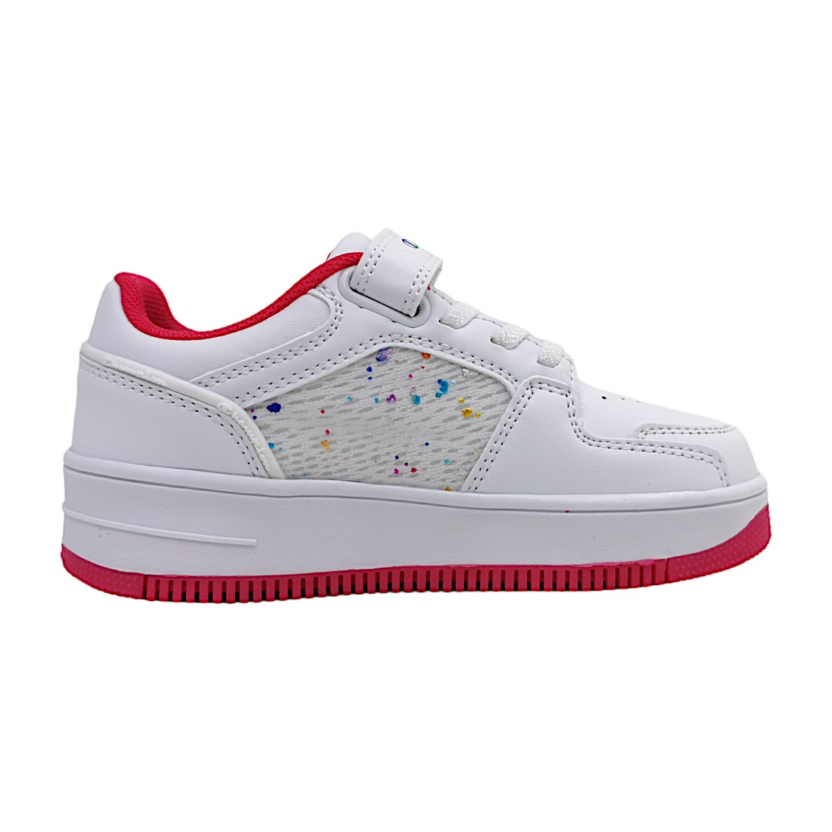 Champion REBOUND PLATFORM ABSTRACT S32851-CHA-WW010 Weiß WW010 WHT/ FUCSIA