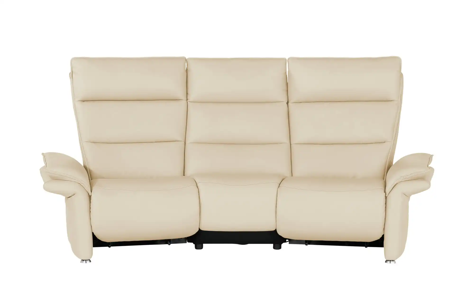 Hukla Trapezsofa aus Leder Corvina