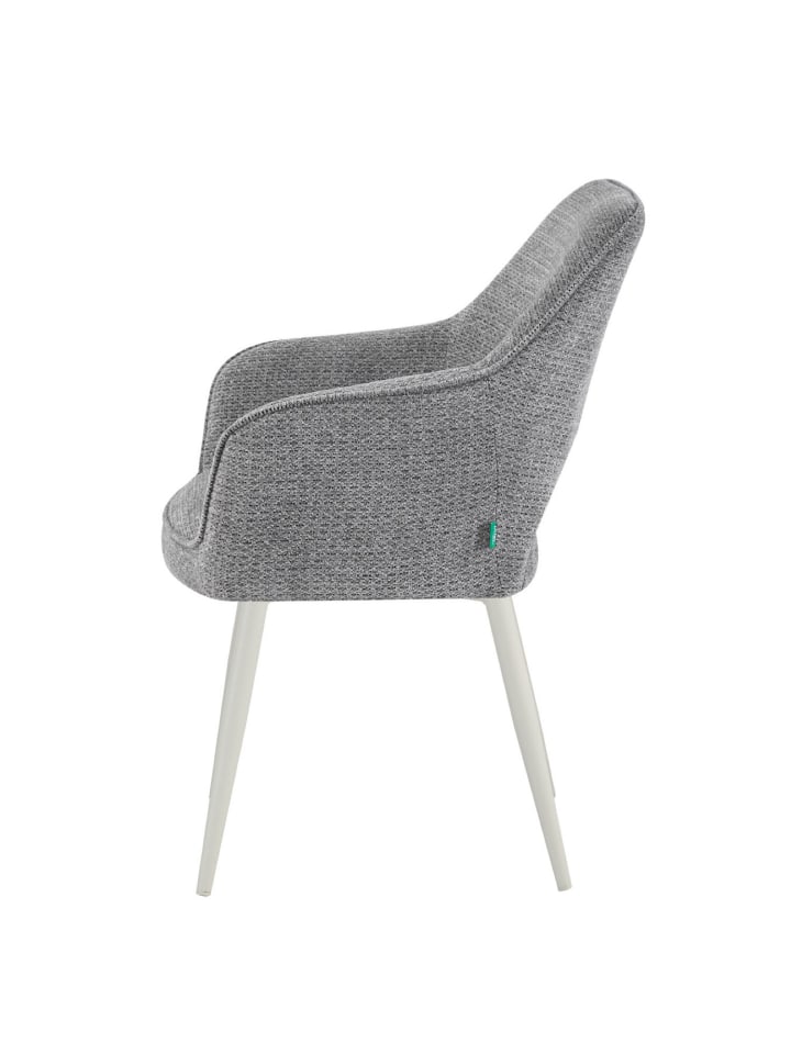 DUBI Möbel 2er-Set: Drehstuhl THOMAS-MOMO in Grau - (B)57 x (H)86 x  (T)63 cm günstig kaufen onesize