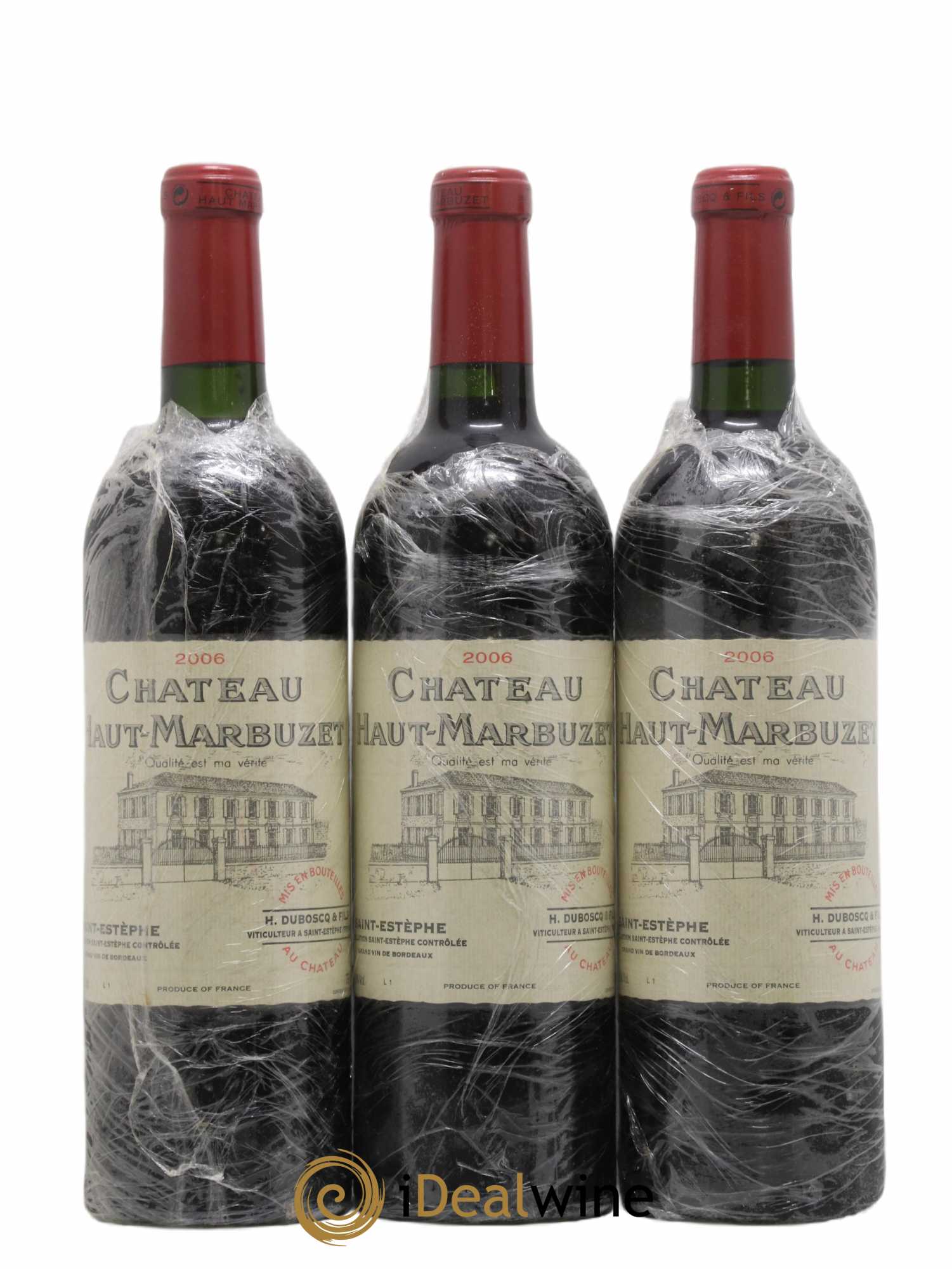 Château Haut Marbuzet  2006 - Lot de 12 Bouteilles