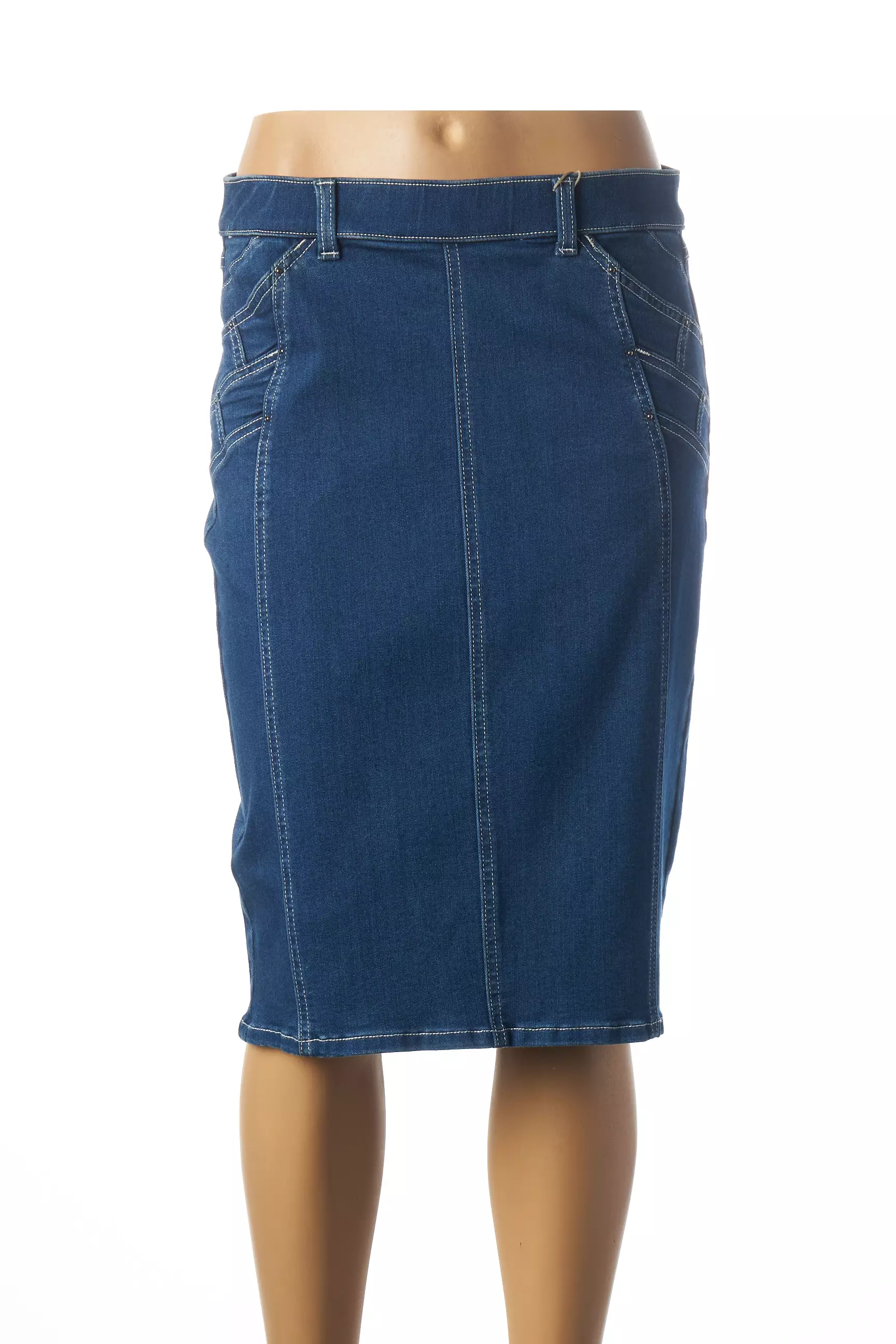 Diane Laury Jupes Mi Longues Femme couleur bleu