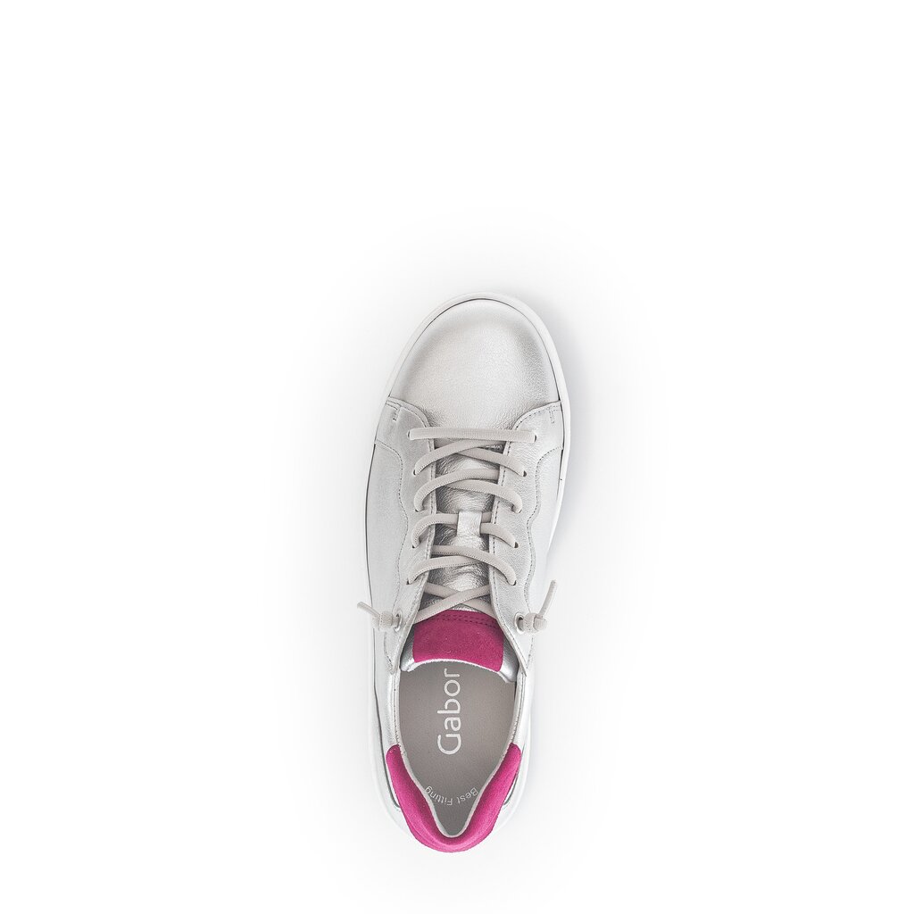 Gabor fashion Sneaker low silber