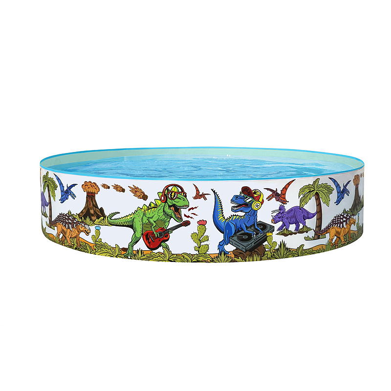 Bestway Plaskebasseng Stiv kant, Dino Bestway