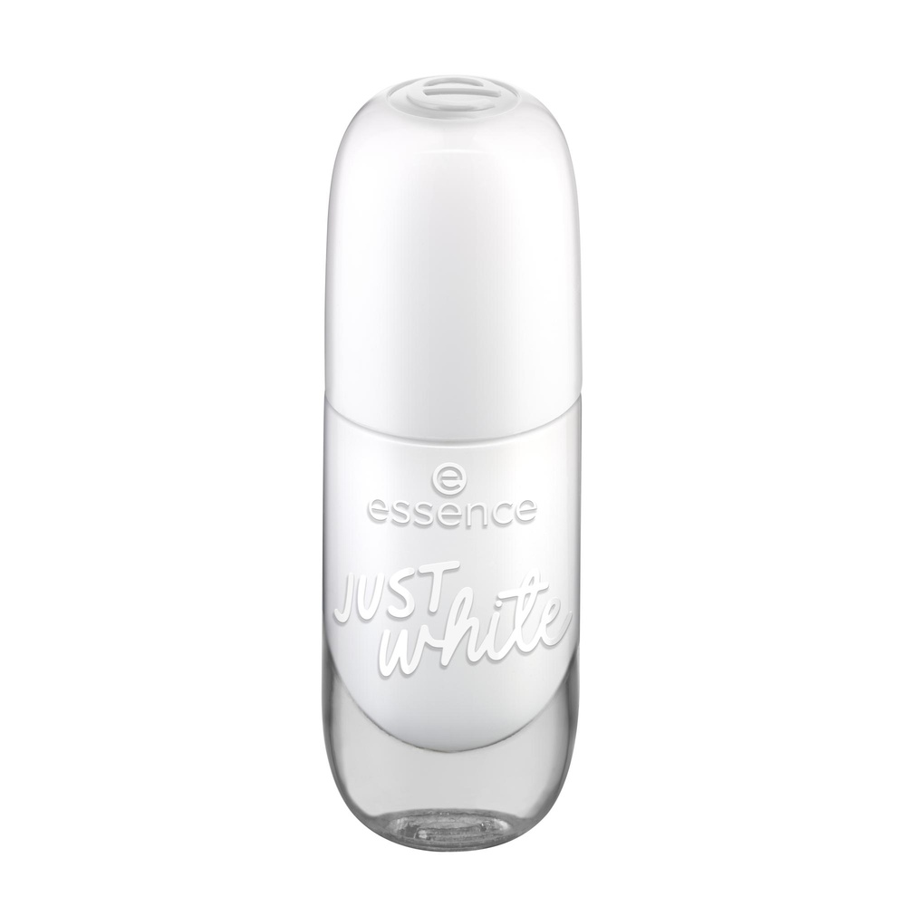 essence gel nail colour vernis à ongles gel 33 JUST white Vernis à Ongles