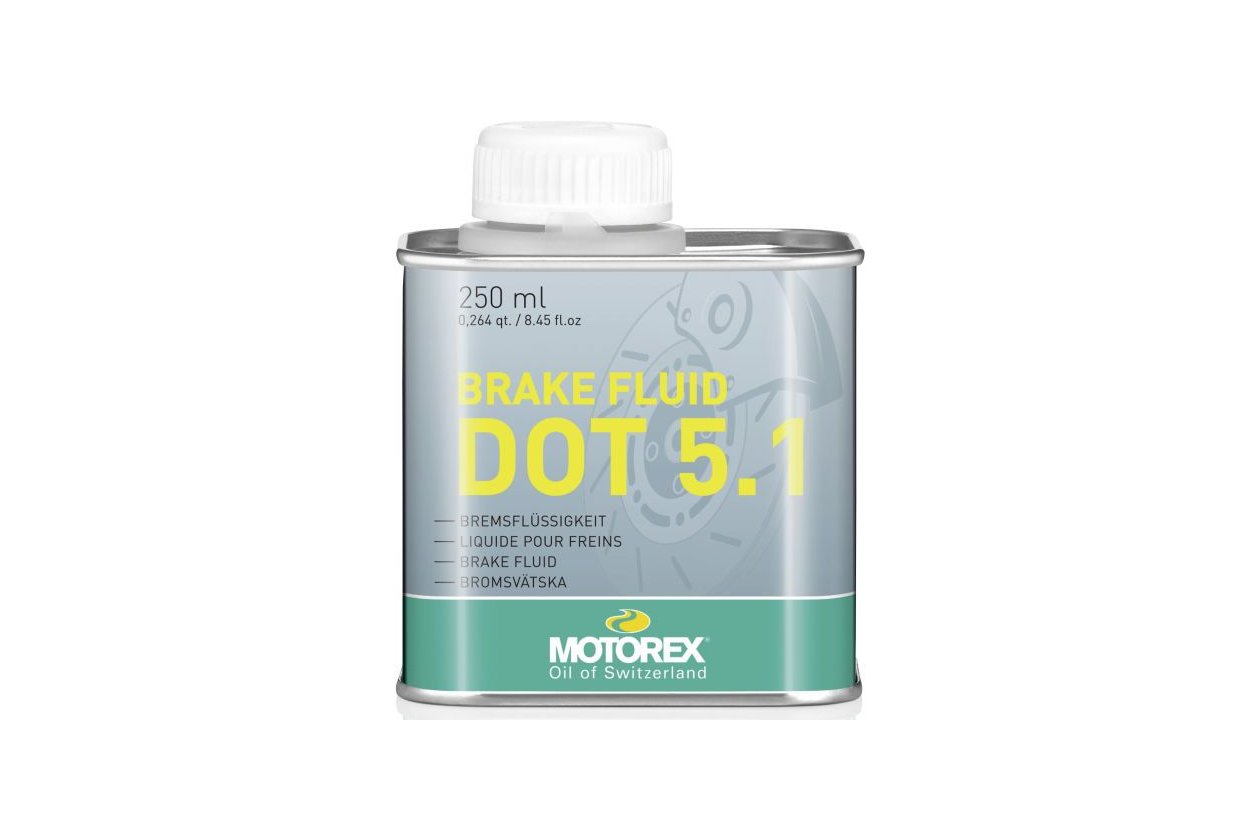MOTOREX Brake Fluid Dot 5.1 Bremsflu00fcssigkeit - 250 ml