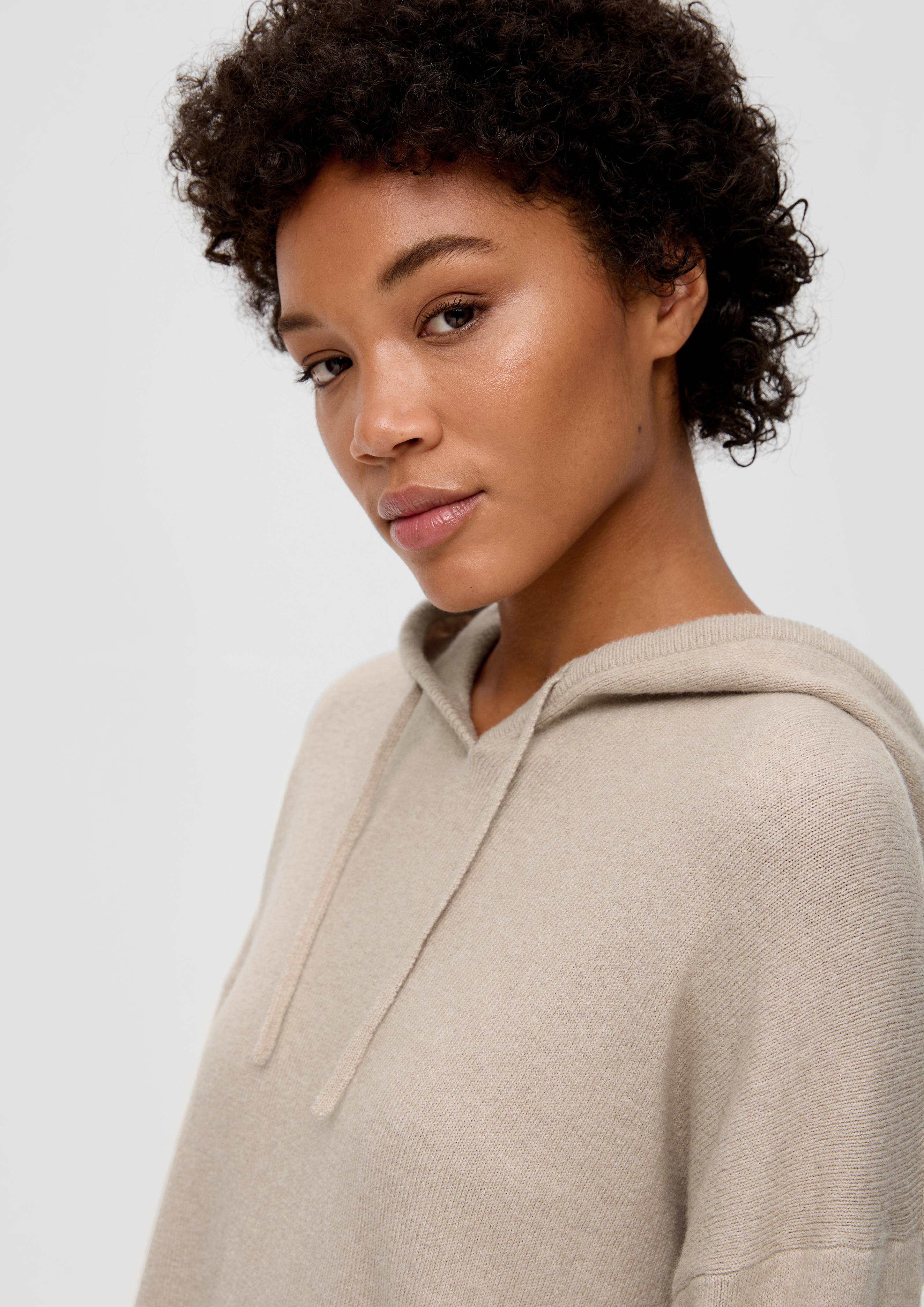 Strickpullover mit verlängertem Rückensaum  2141802-8095