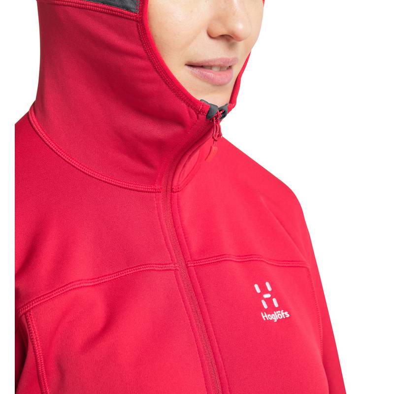 Haglöfs Betula Hood Fleecejacke Damen