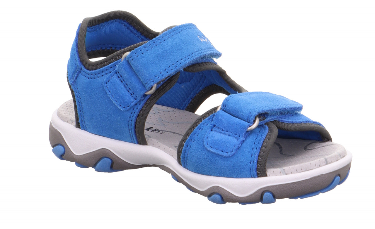 MIKE 3.0 - Blau/GrauSandale mit Klettverschluss