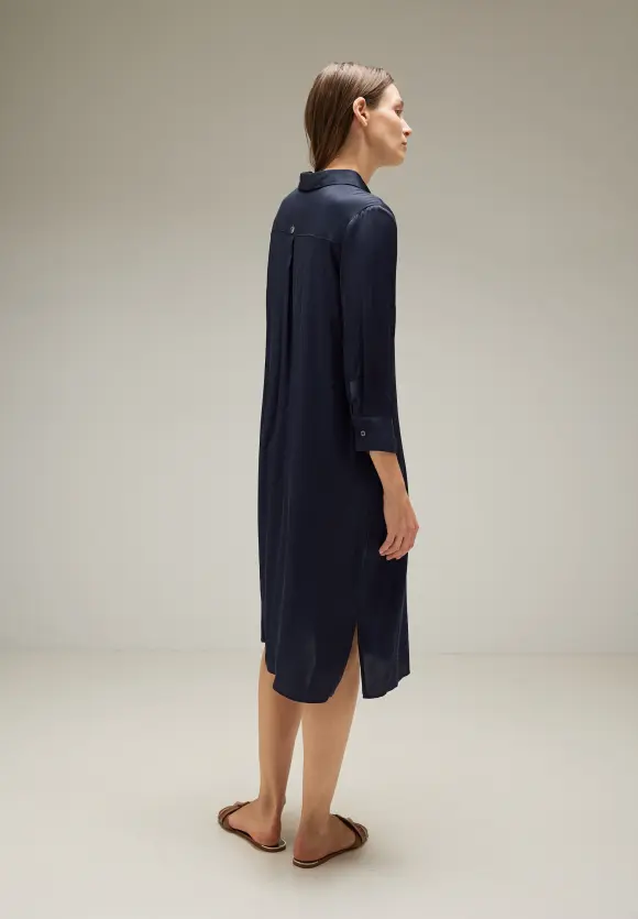 Street One Viskose Hemdblusenkleid