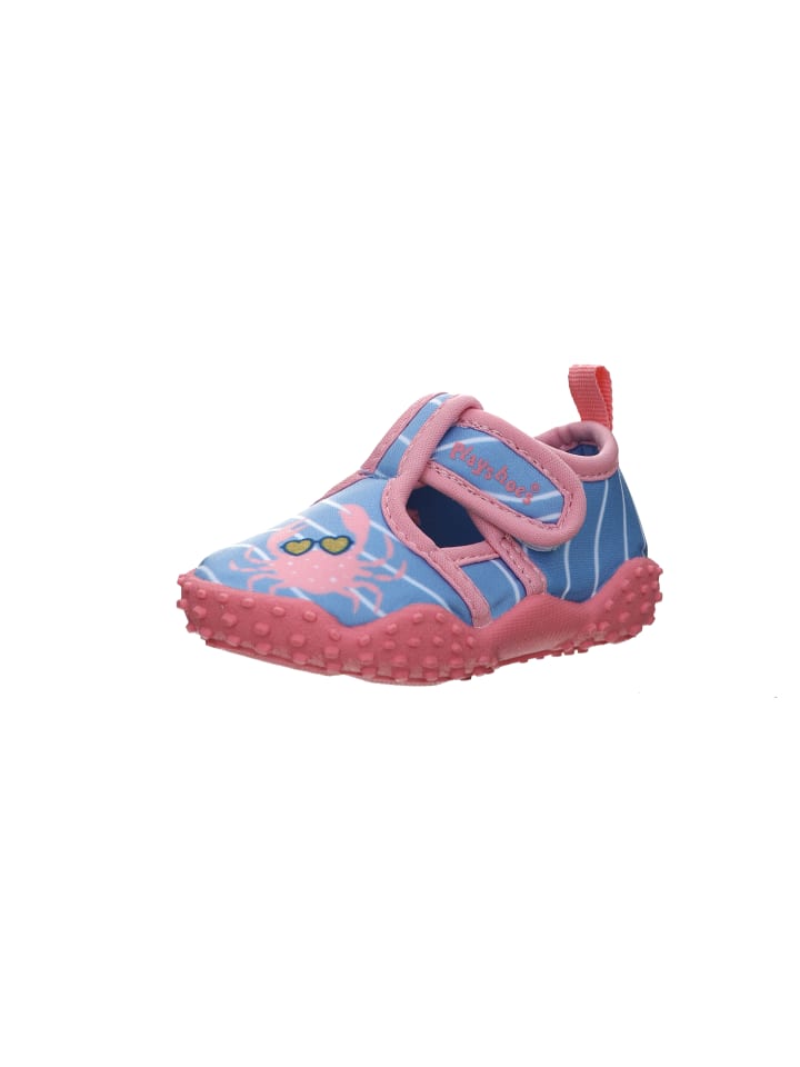 Playshoes Aqua-Schuh Krebs in Blau/Pink günstig kaufen