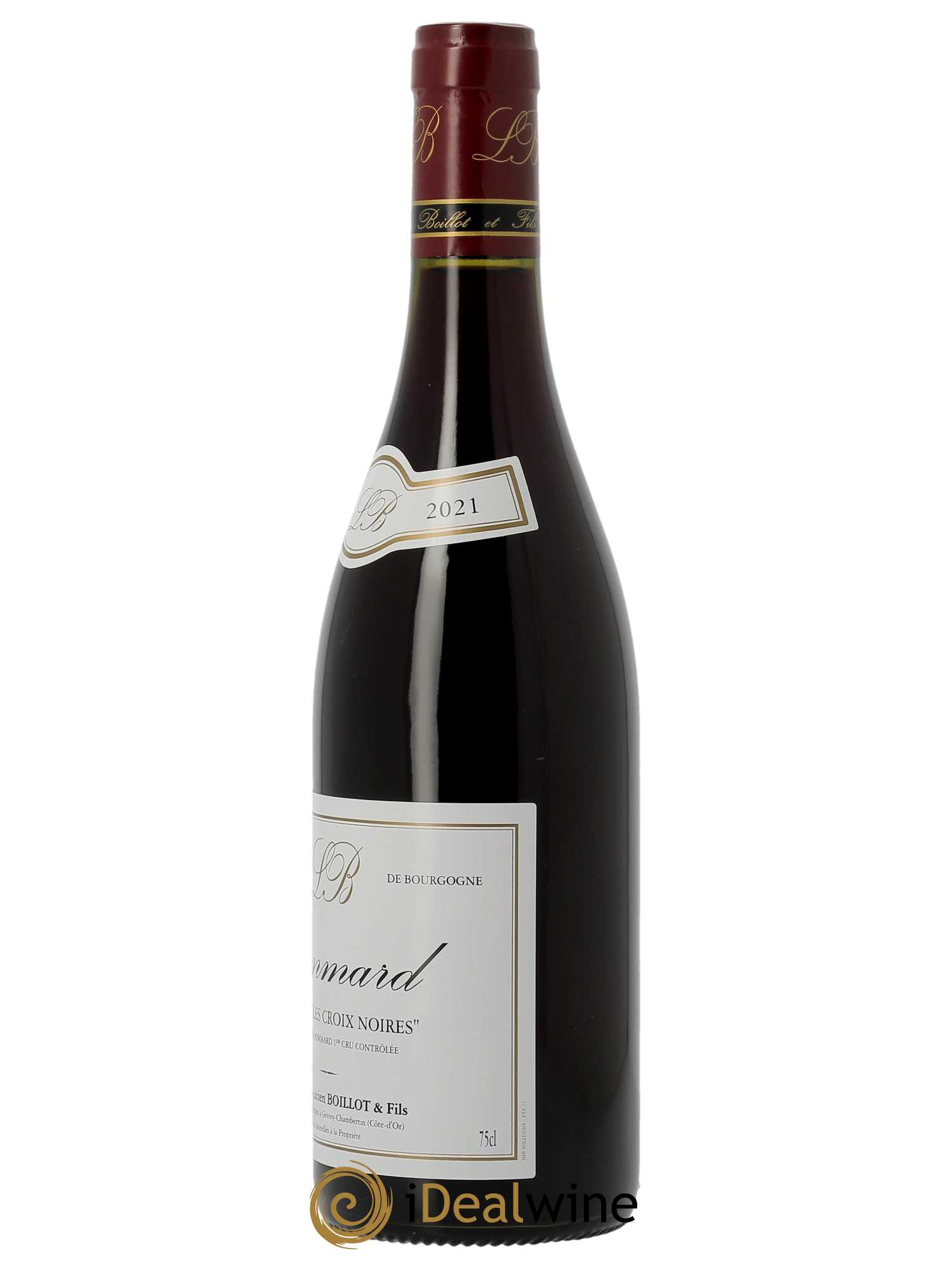 Pommard 1er Cru Les Croix Noires Lucien Boillot & Fils (Domaine)  2021 - Lot de 1 Bouteille