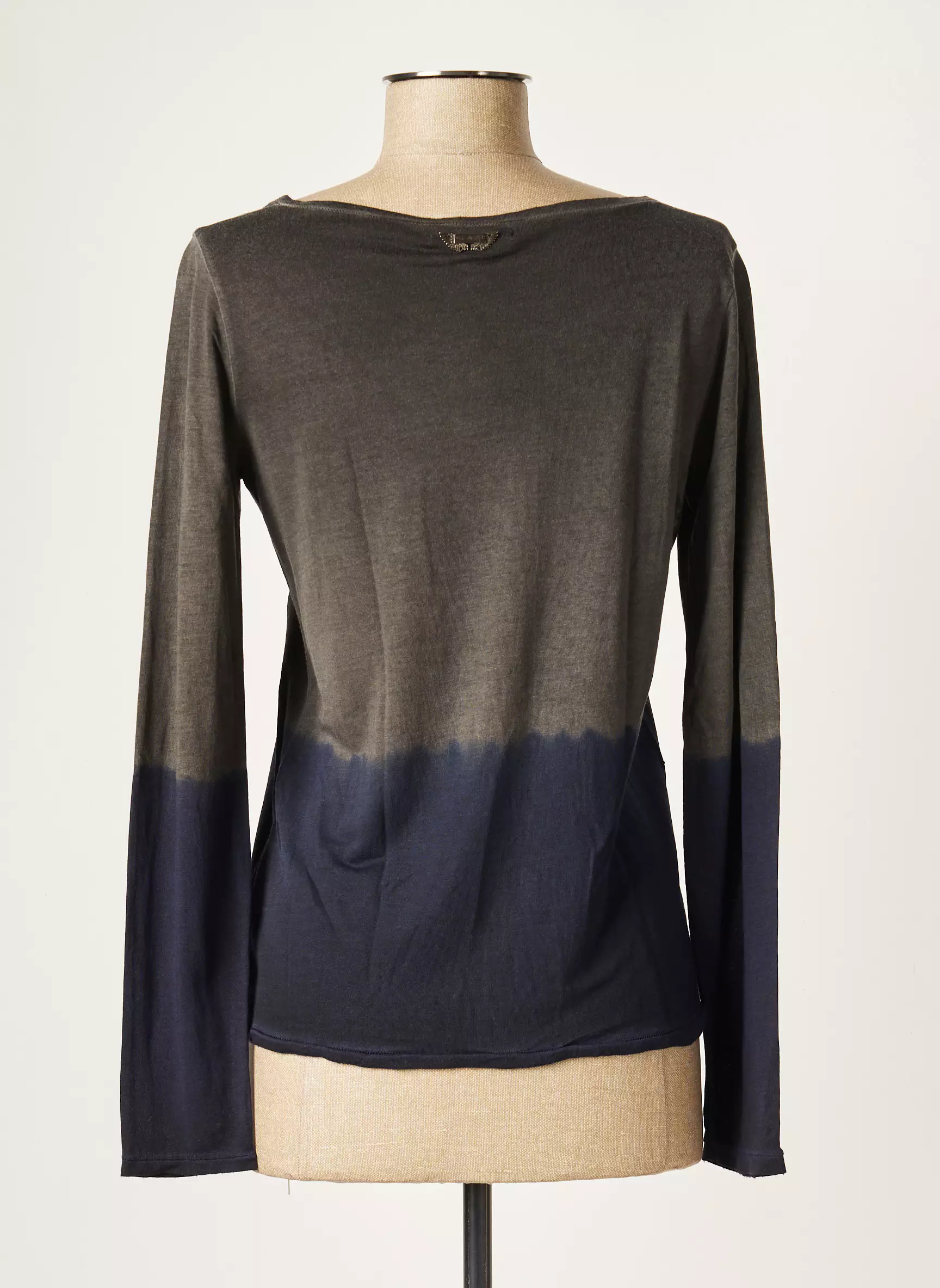 Huit Six Sept Tshirts Femme couleur gris