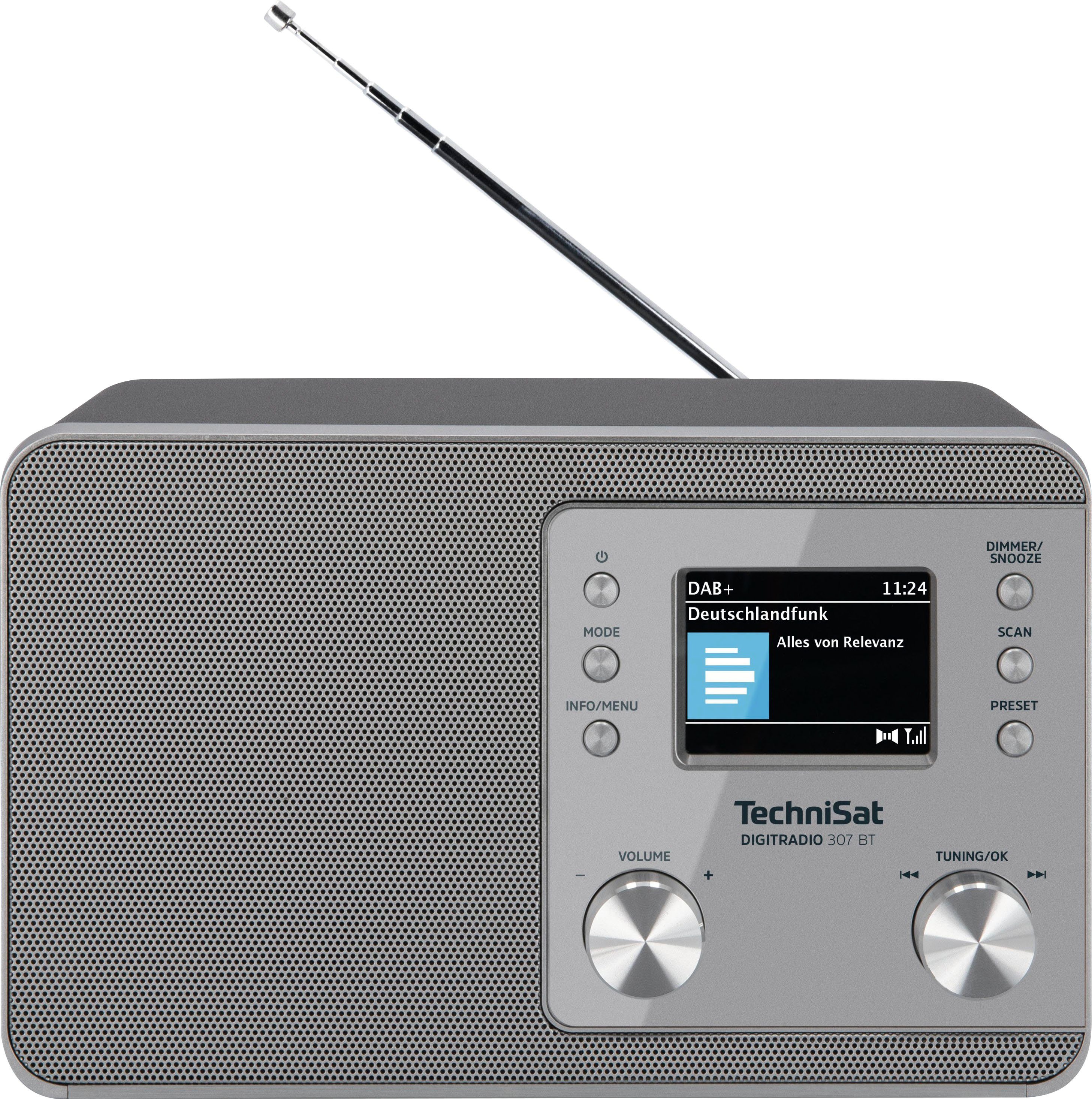 TechniSat DIGITRADIO 307 BT Radio (Digitalradio (DAB), UKW mit RDS, 5 W)