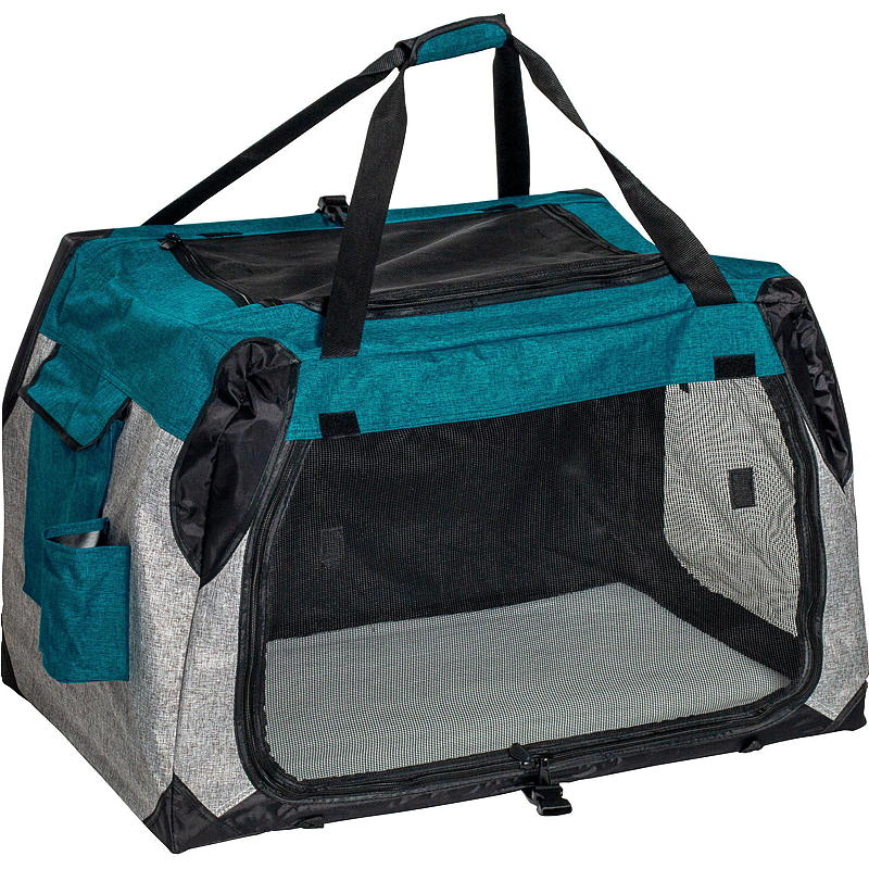 Zoozaker Hundebur i stoff 48x51x76 cm sammenleggbart