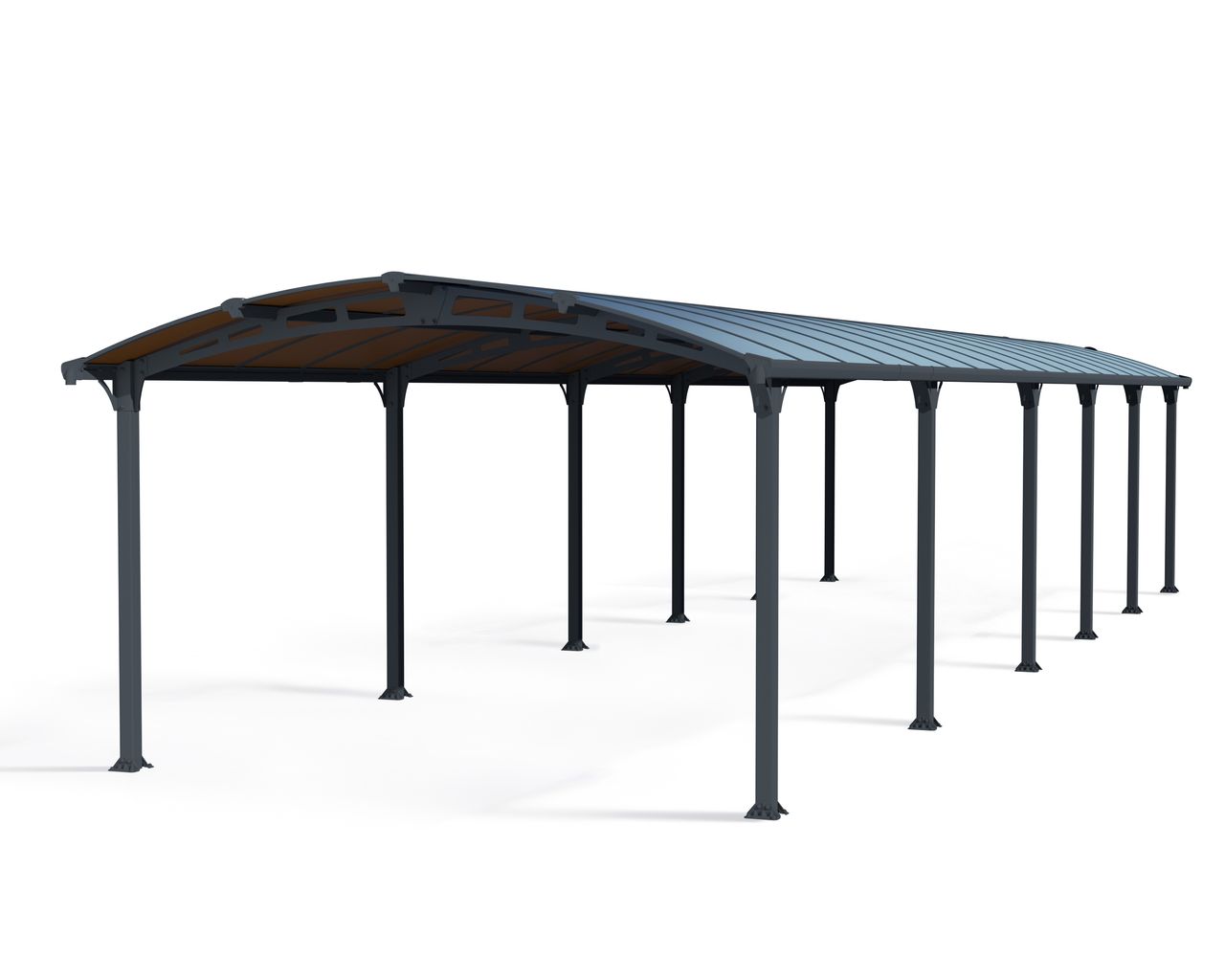 Canopia by Palram Carport Arcadia 1290 x 359cm Anthrazit