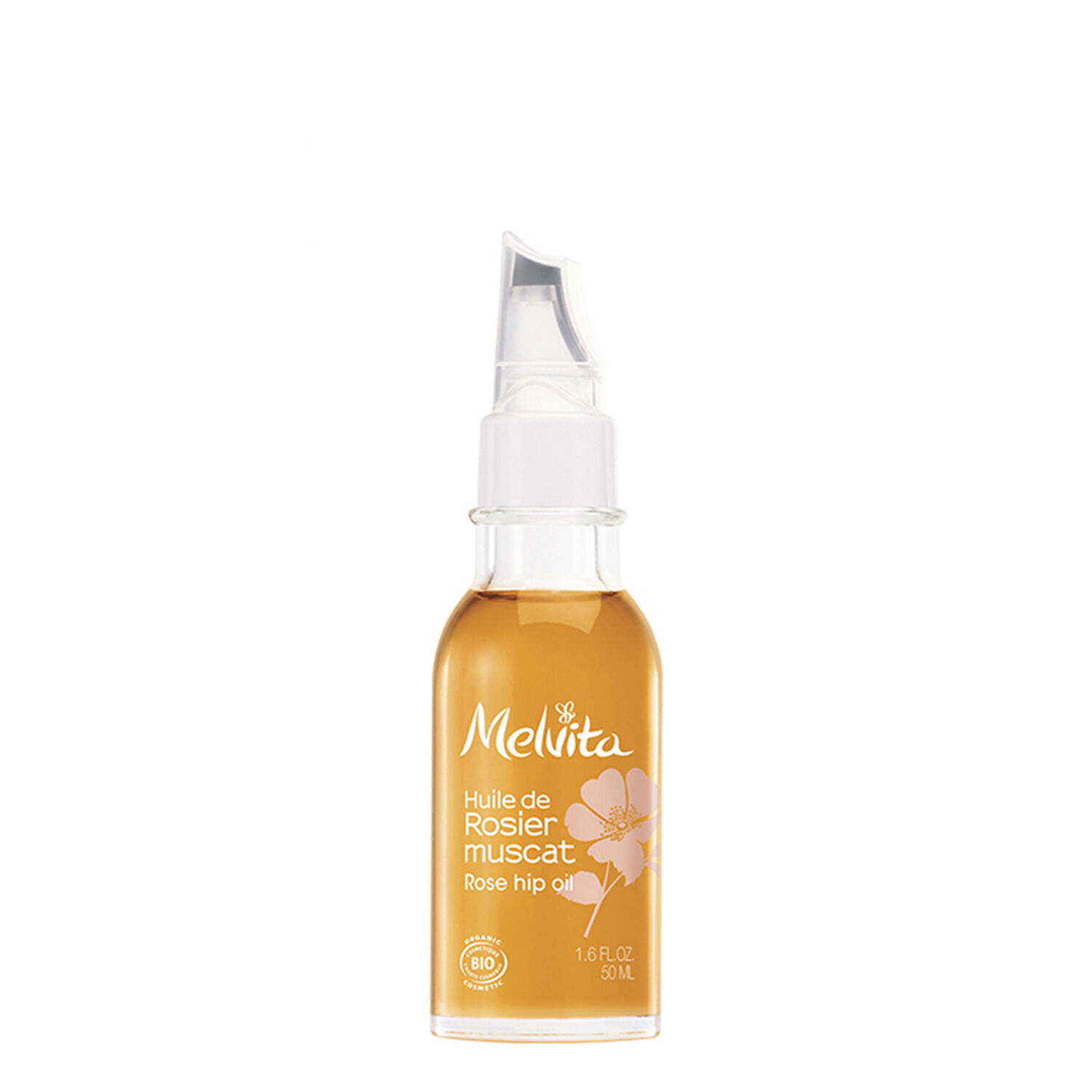 Melvita Huile de Rosier Muscat Hydratante & Revitalisante 50 ml