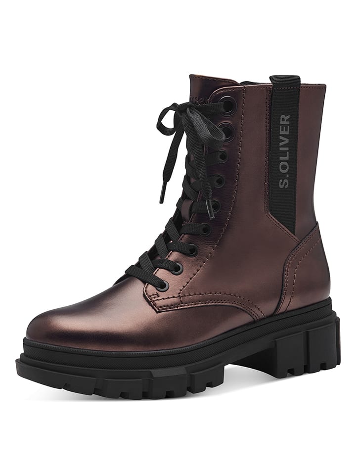 s.Oliver Boots in Braun günstig kaufen