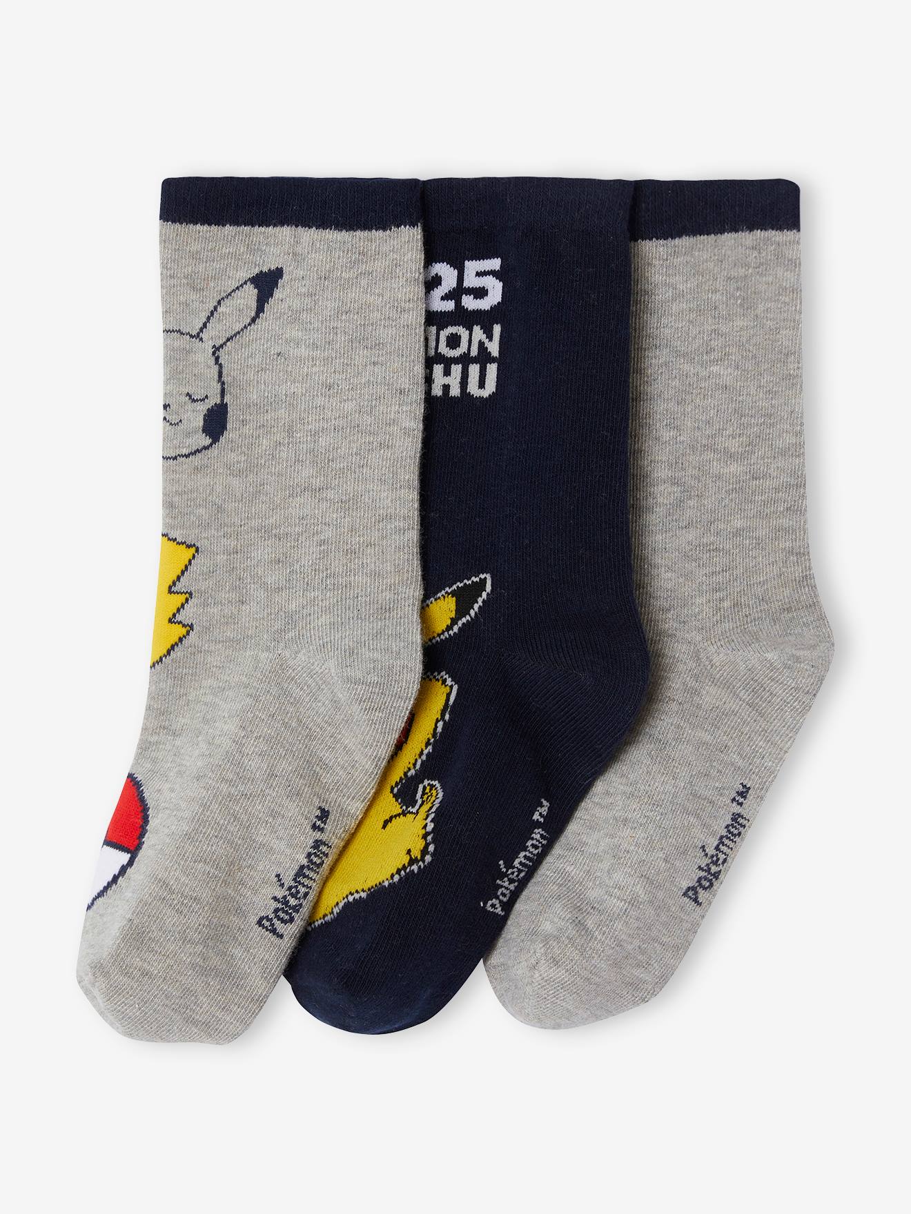 Lot de 3 paires de chaussettes Pokemon® assorties