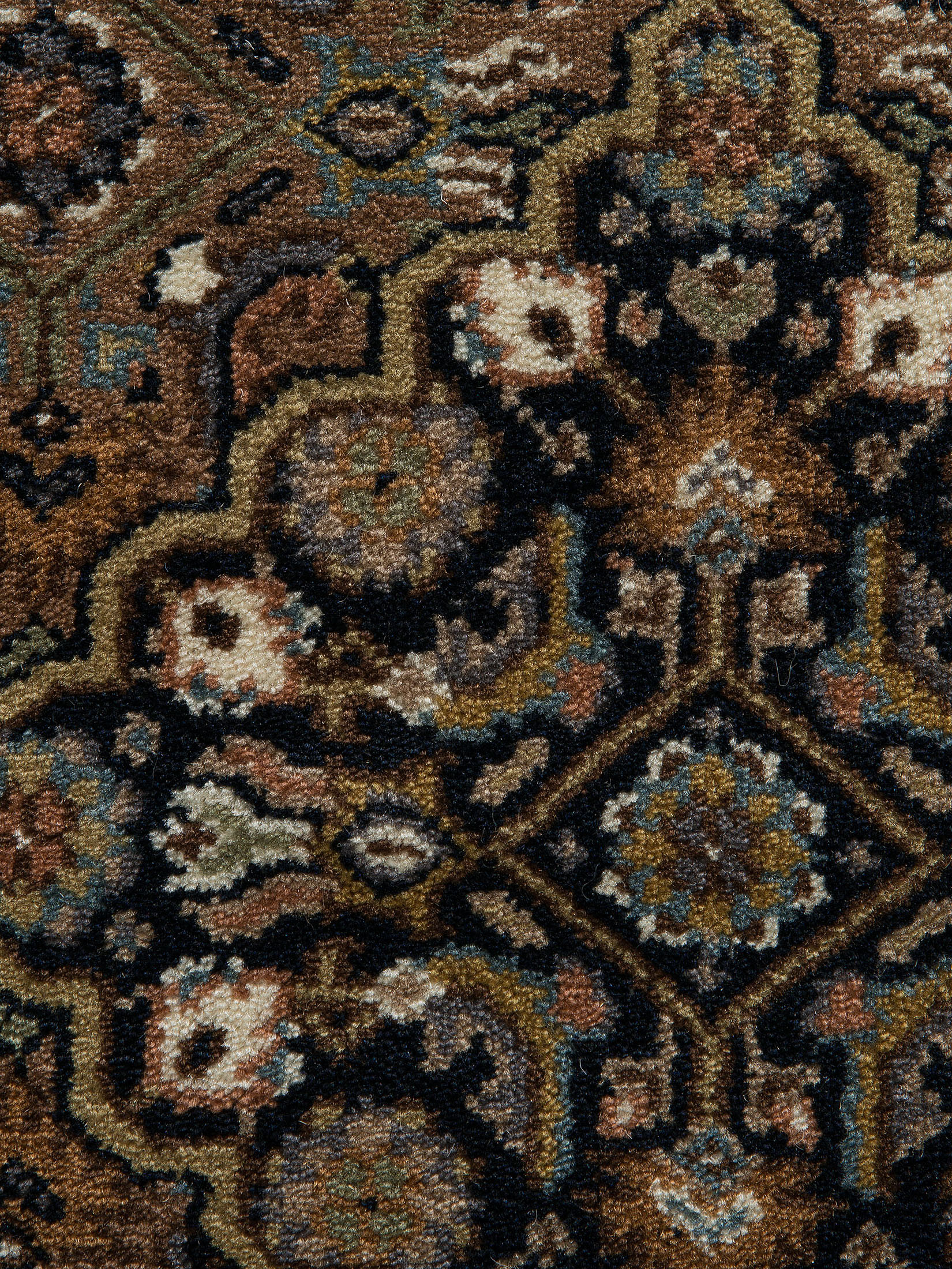 Shahpura Bidjar Orient-Teppich, Beige