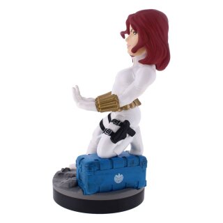 ** % SALE % ** Marvel Cable Guy Black Widow White Suit 20 cm