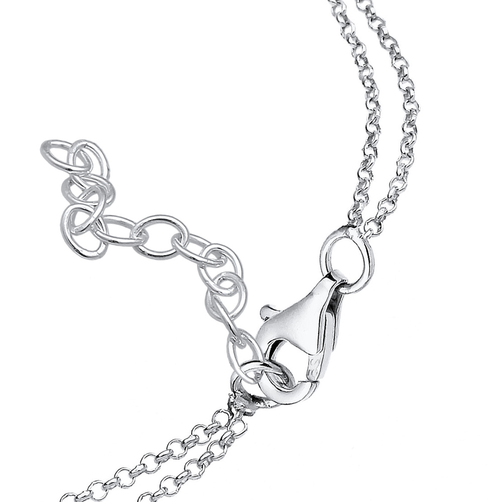 Elli Elli Bracelet Femme Motif Infinity Basic avec Cristaux en Argent Sterling 925 Bracelet
