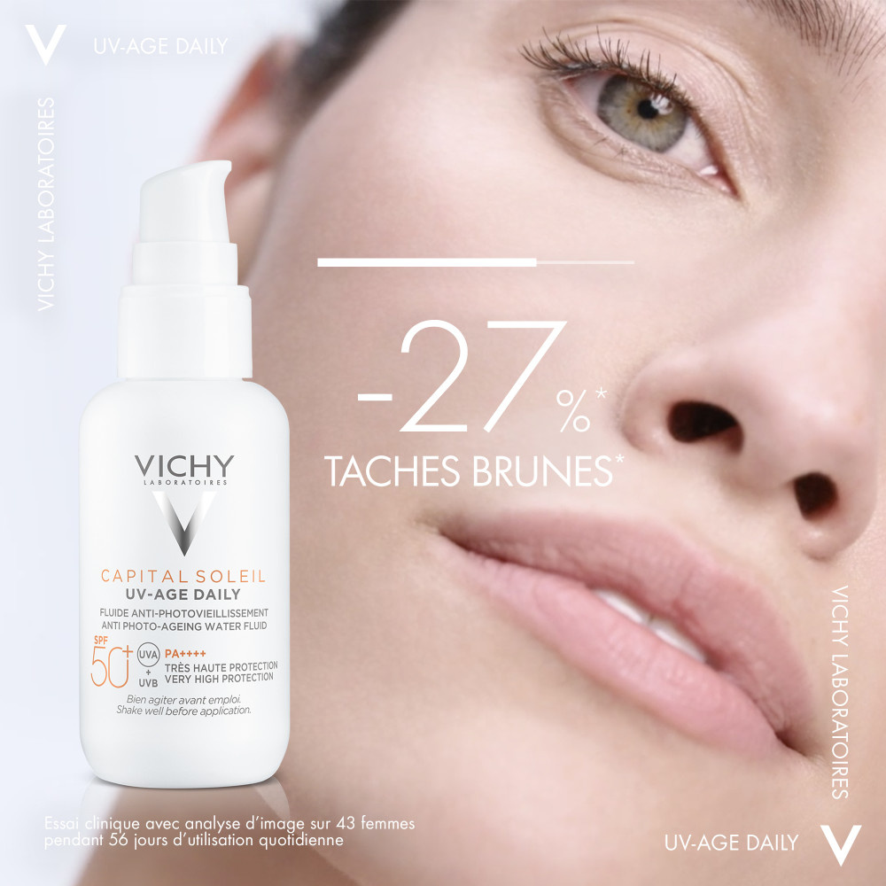 Vichy Capital Soleil Protection Solaire Indice 50 Visage