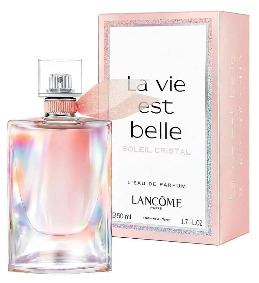 Lancôme La Vie Est Belle Soleil Cristal Eau de Parfum til kvinder, 50 ml