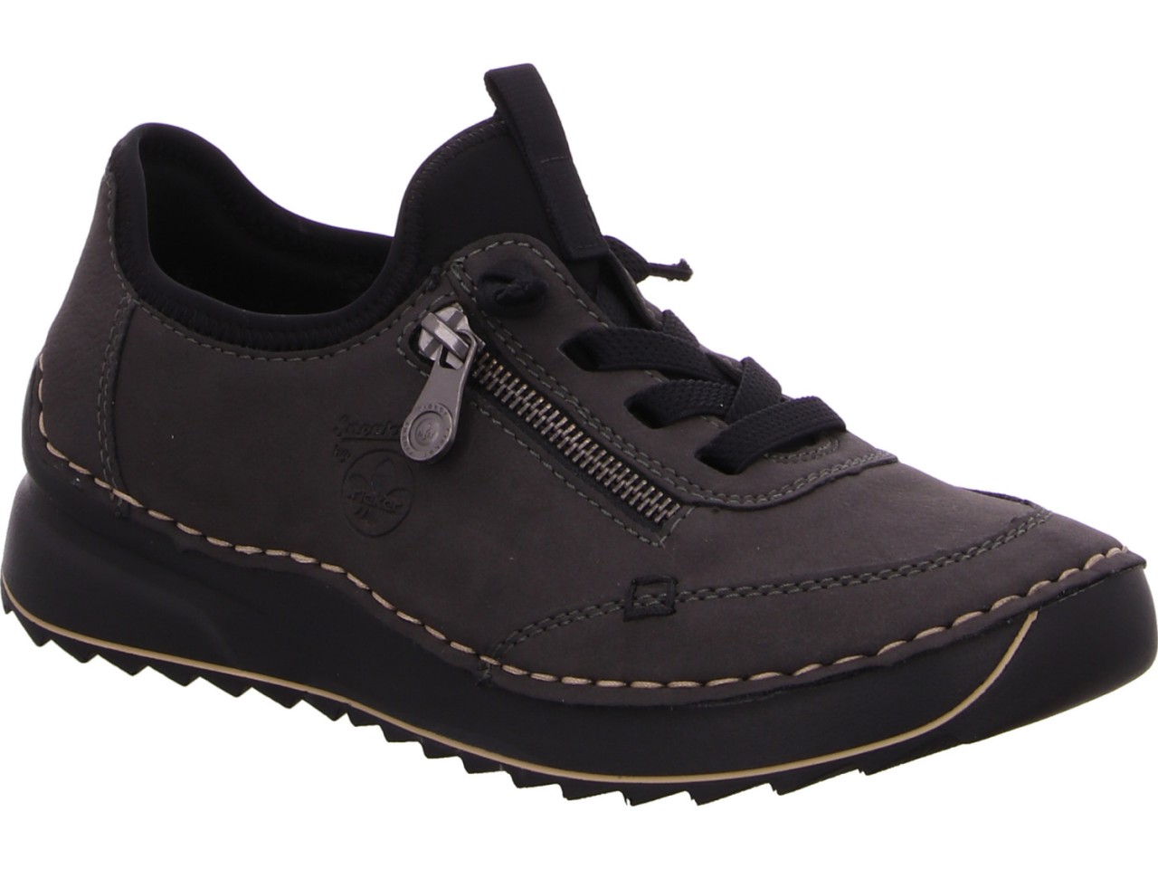 RIEKER Ballerinas schwarz