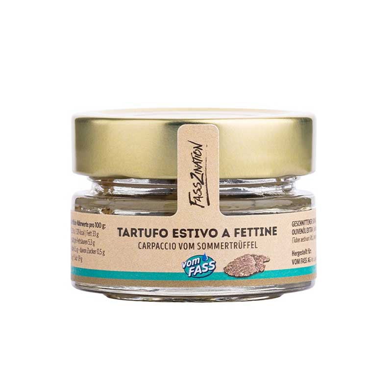 Tartufo Estivo a fettine - Carpaccio vom Sommertrüffel